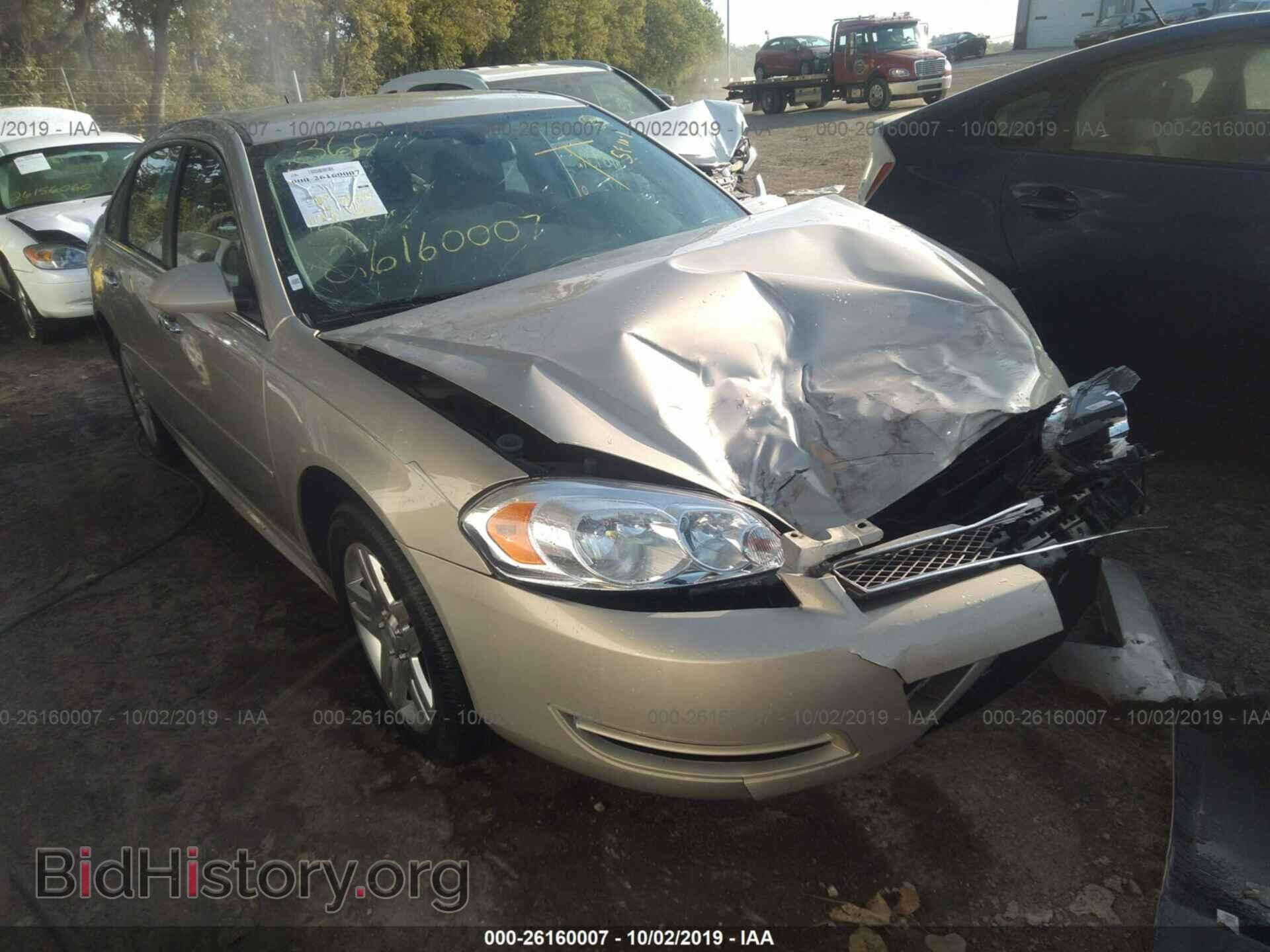 Фотография 2G1WB5E35C1190318 - CHEVROLET IMPALA 2012