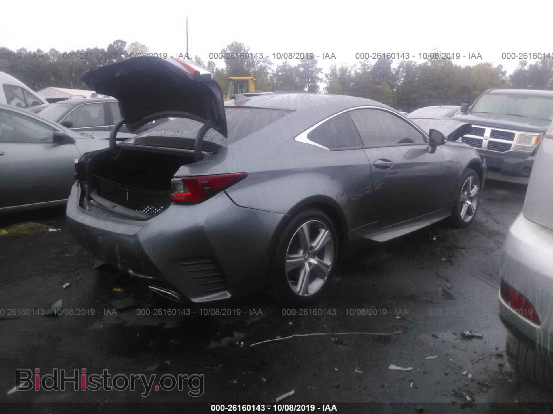 2015 LEXUS RC - VIN: JTHSE5BCXF5000497 - Фото 4