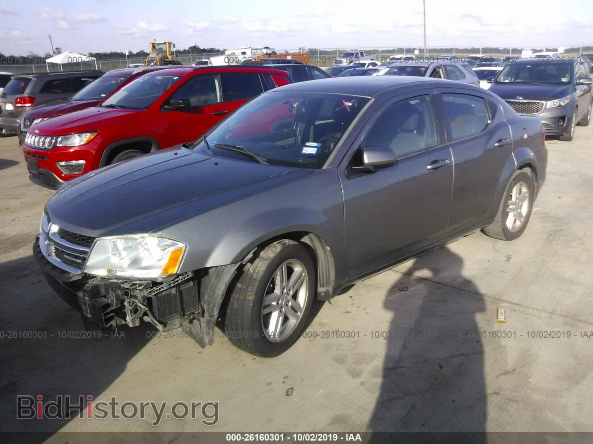 2012 DODGE AVENGER - VIN: 1C3CDZCB7CN133451 - Фото 2