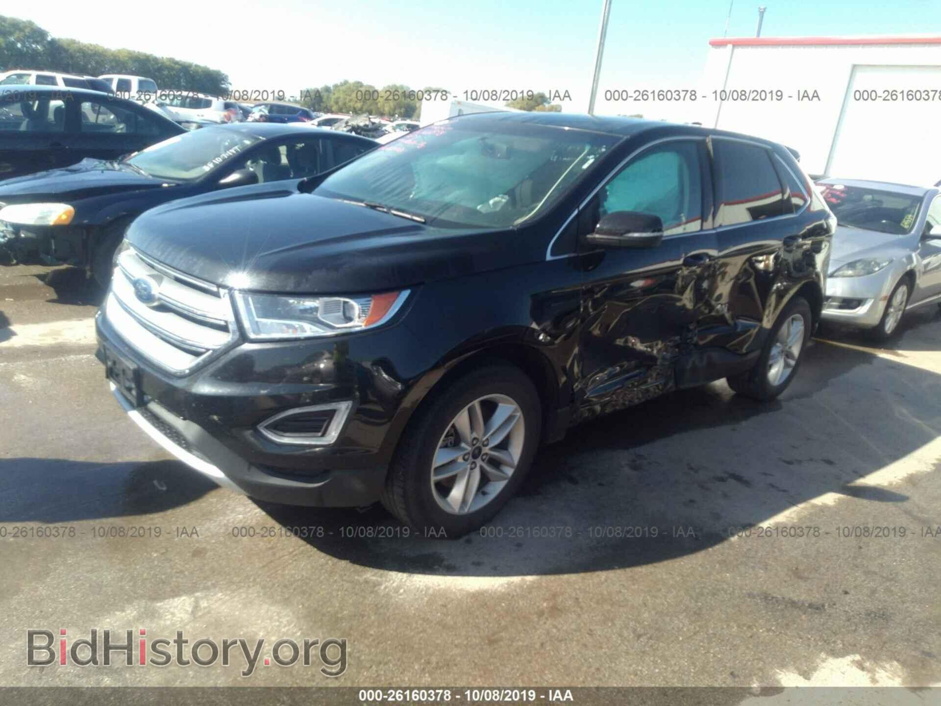 2015 FORD EDGE - VIN: 2FMTK4J91FBC23727 - Фото 2