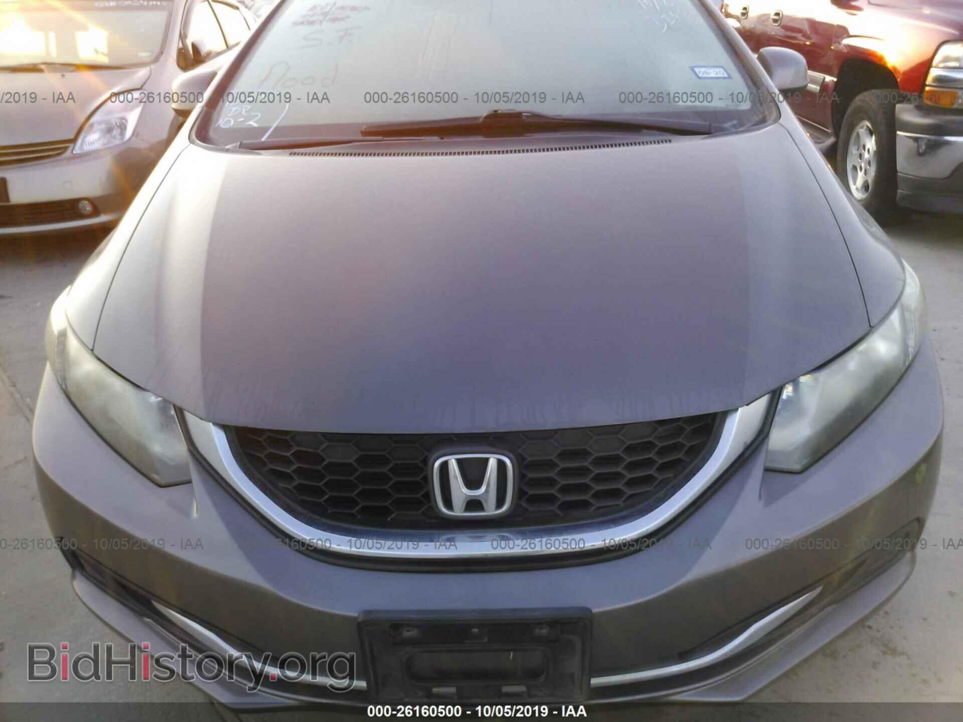 2013 HONDA CIVIC - VIN: 2HGFB2F54DH544295 - Фото 6