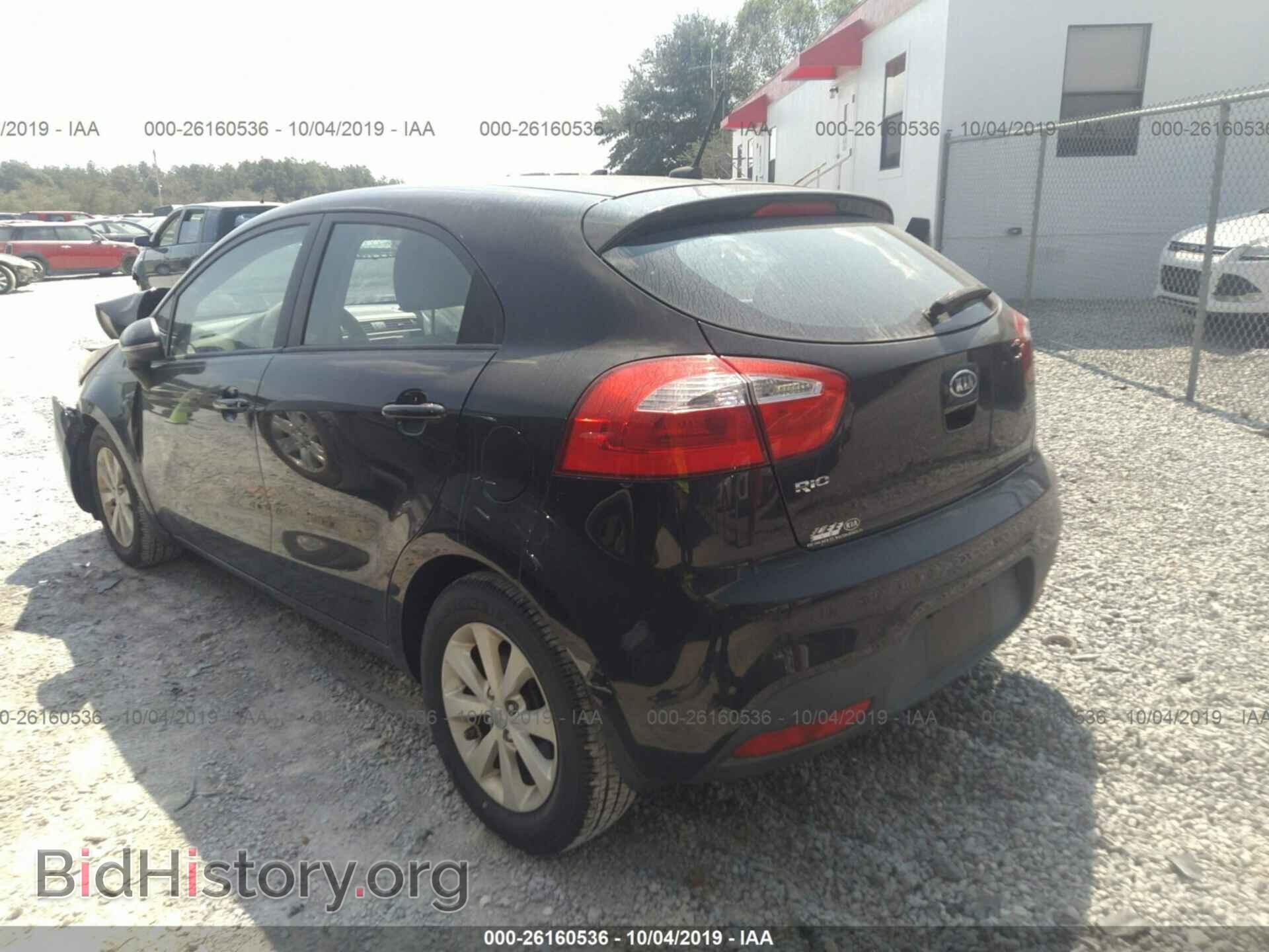 2012 KIA RIO - VIN: KNADN5A37C6013755 - Фото 3