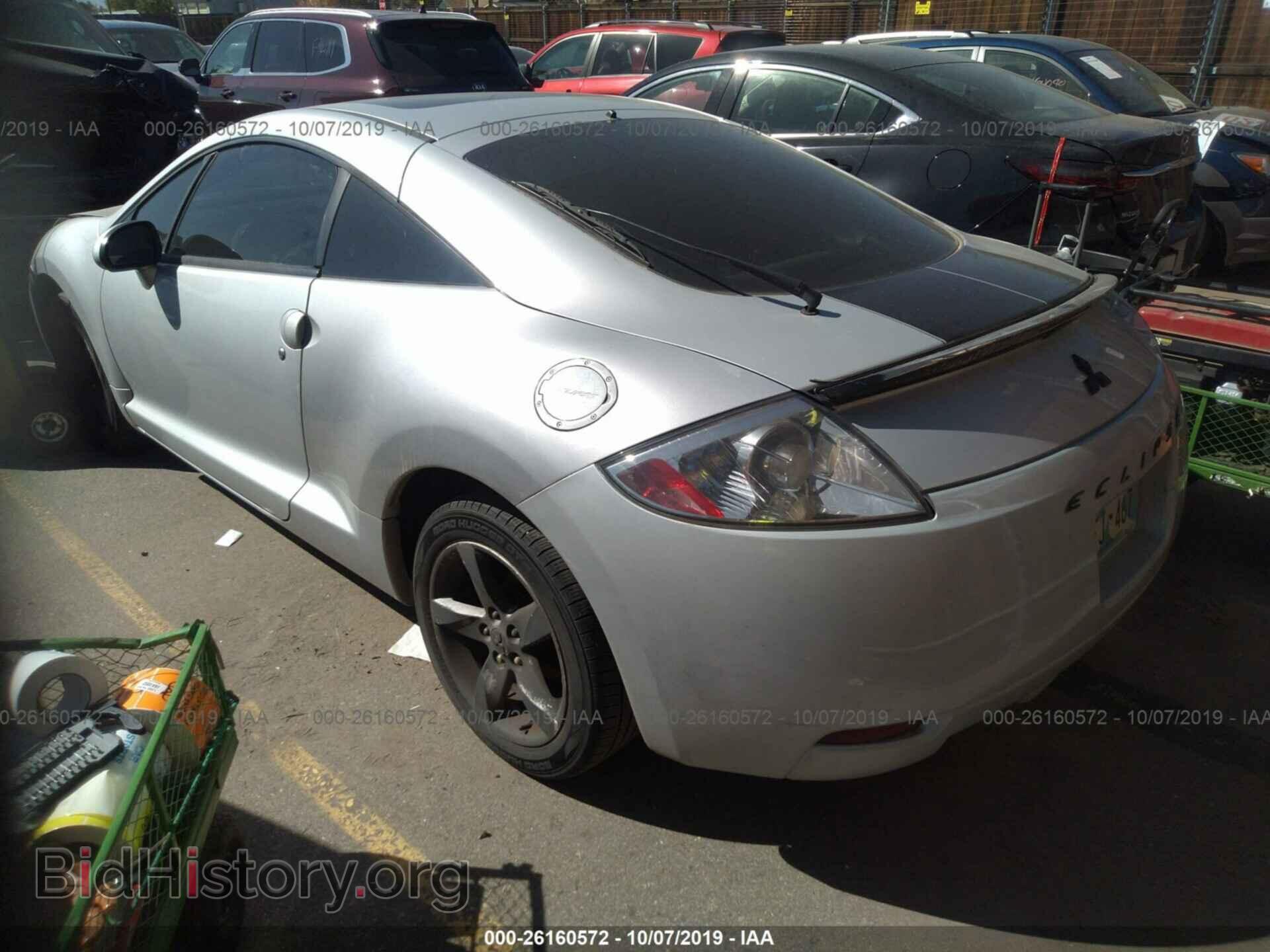 2007 MITSUBISHI ECLIPSE - VIN: 4A3AK24FX7E017049 - Фото 3