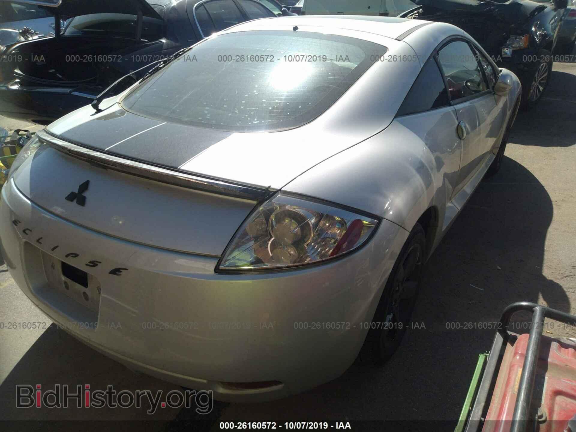 2007 MITSUBISHI ECLIPSE - VIN: 4A3AK24FX7E017049 - Фото 4