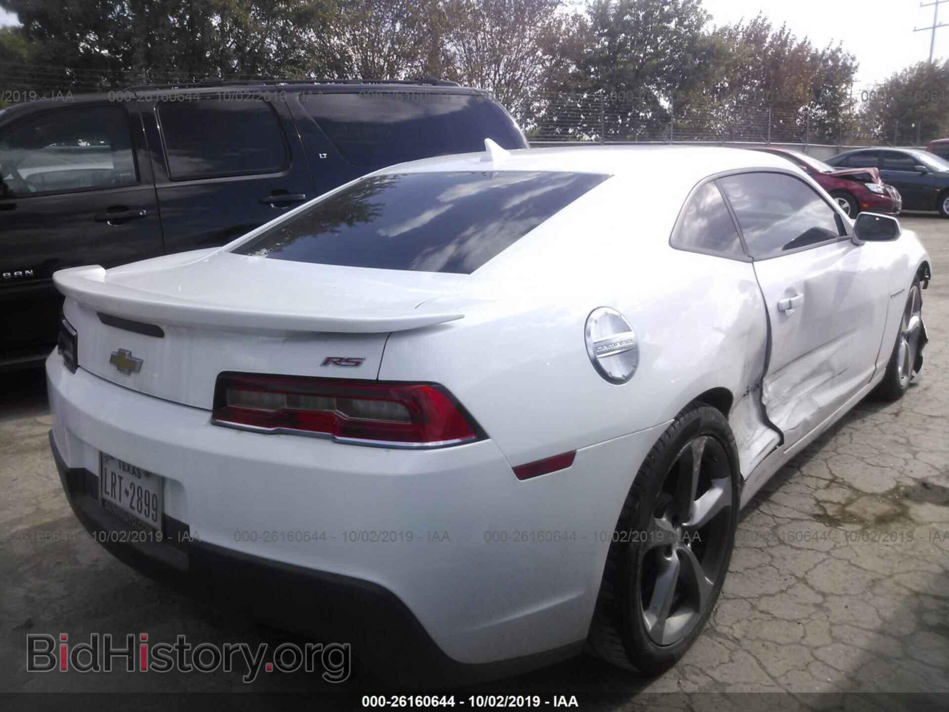 2014 CHEVROLET CAMARO - VIN: 2G1FB1E3XE9321398 - Фото 4