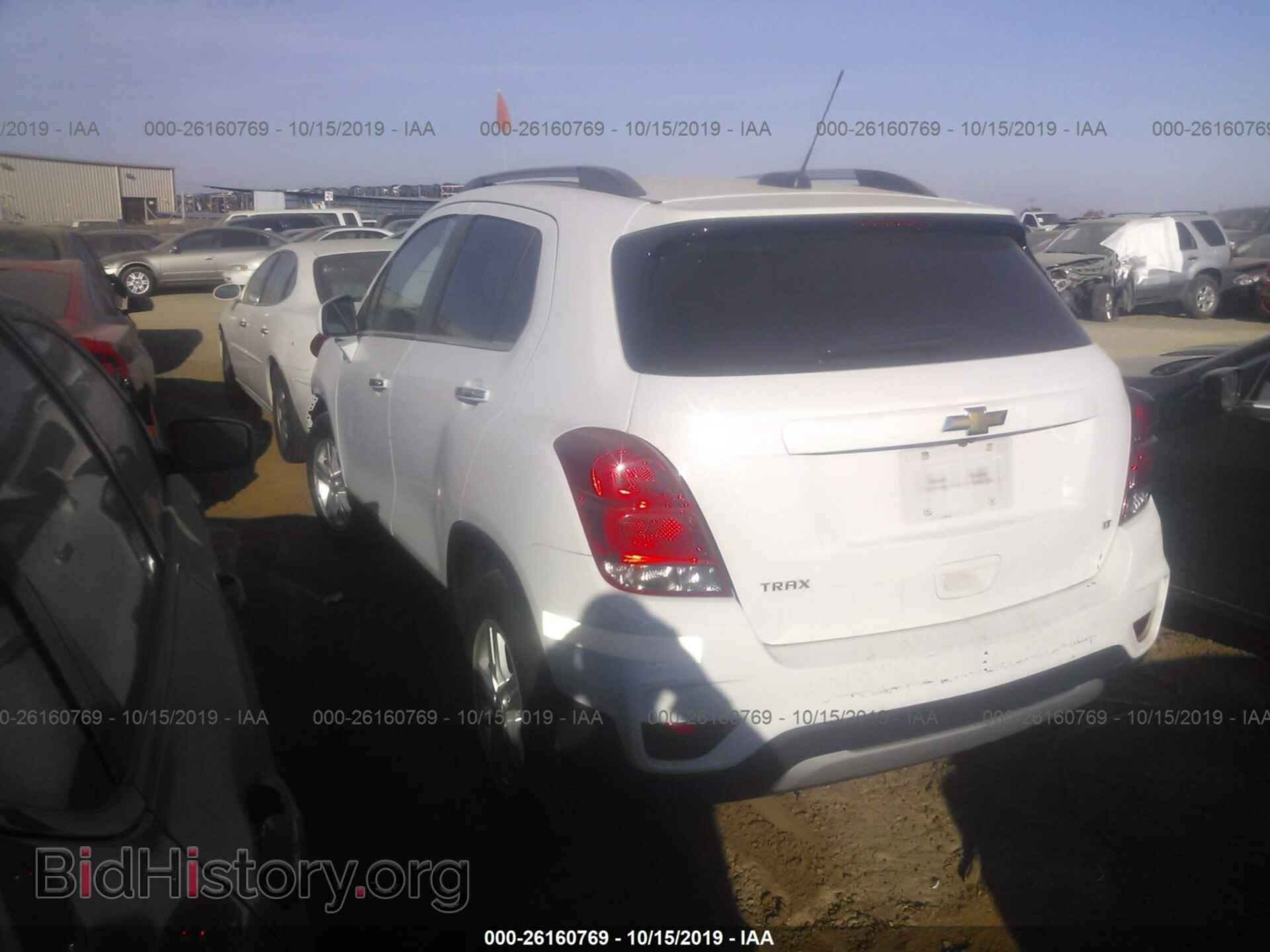 2017 CHEVROLET TRAX - VIN: 3GNCJLSB2HL227013 - Фото 3