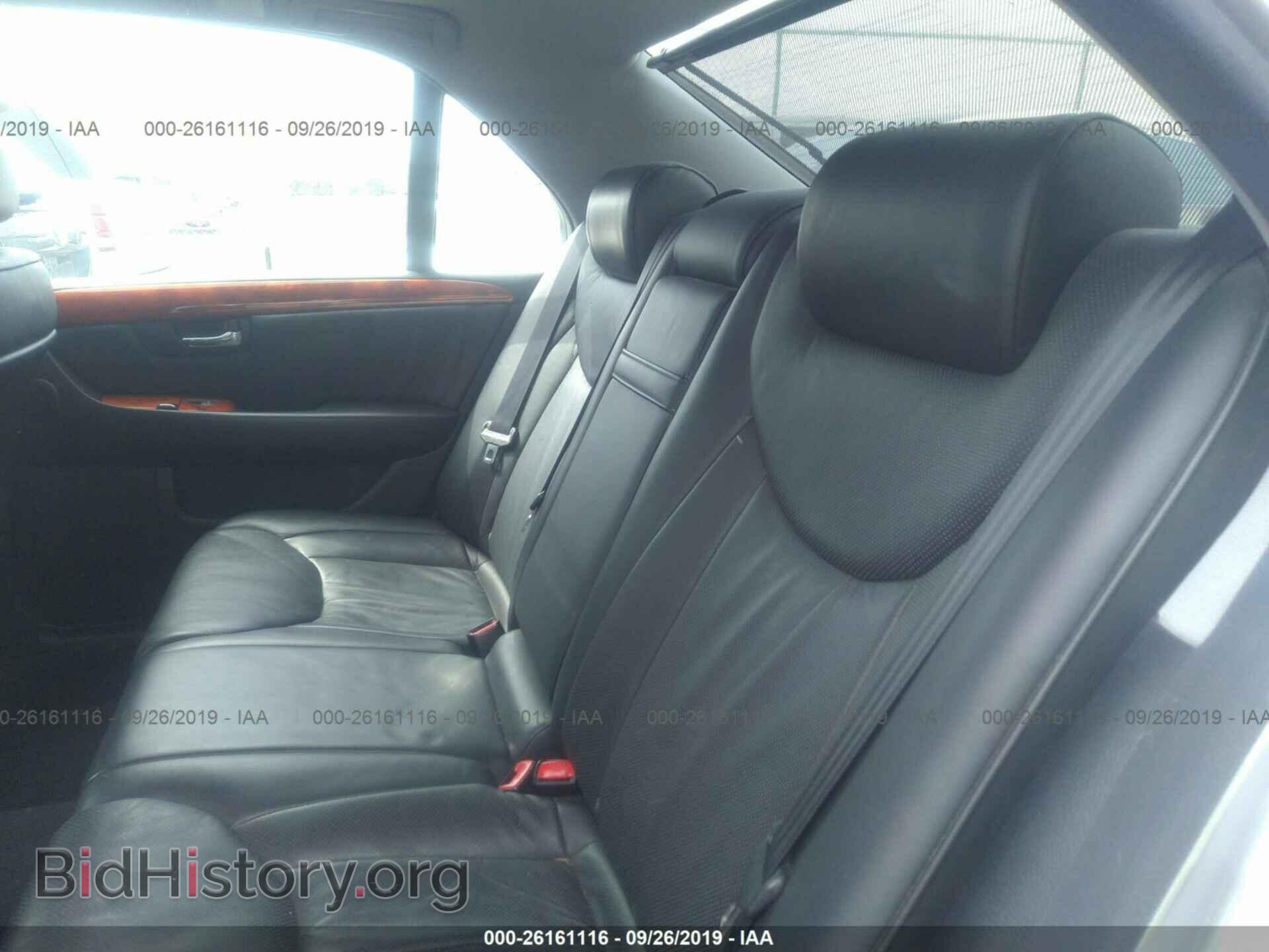 2004 LEXUS LS - VIN: JTHBN36FX40130492 - Photo 8