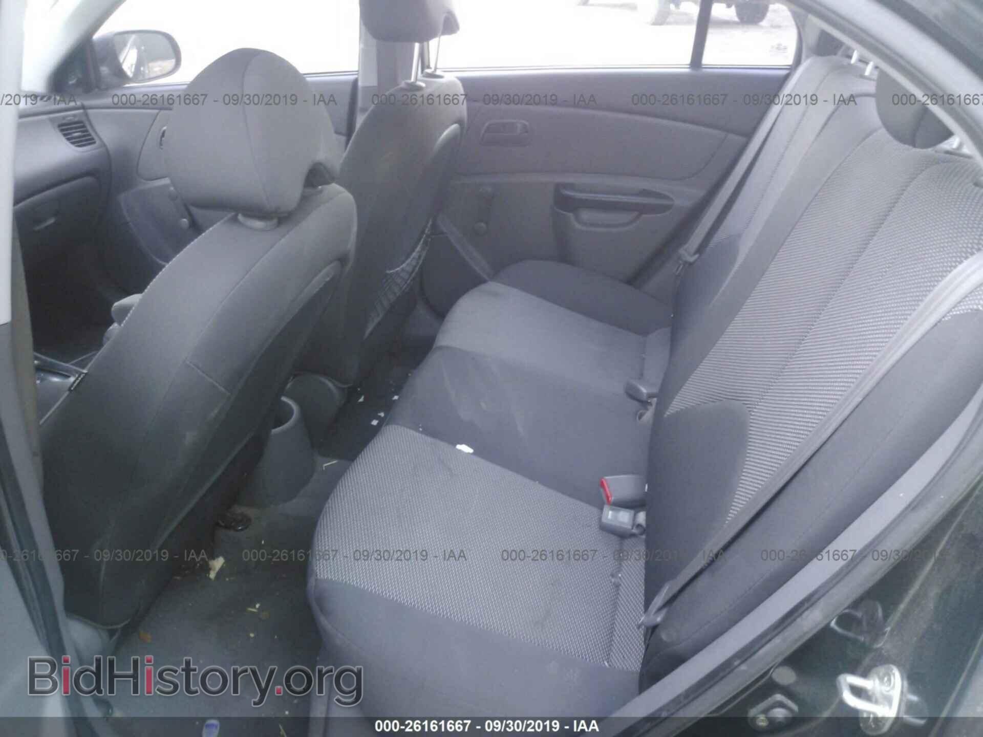 2011 KIA RIO - VIN: KNADH4A38B6912527 - Фото 8