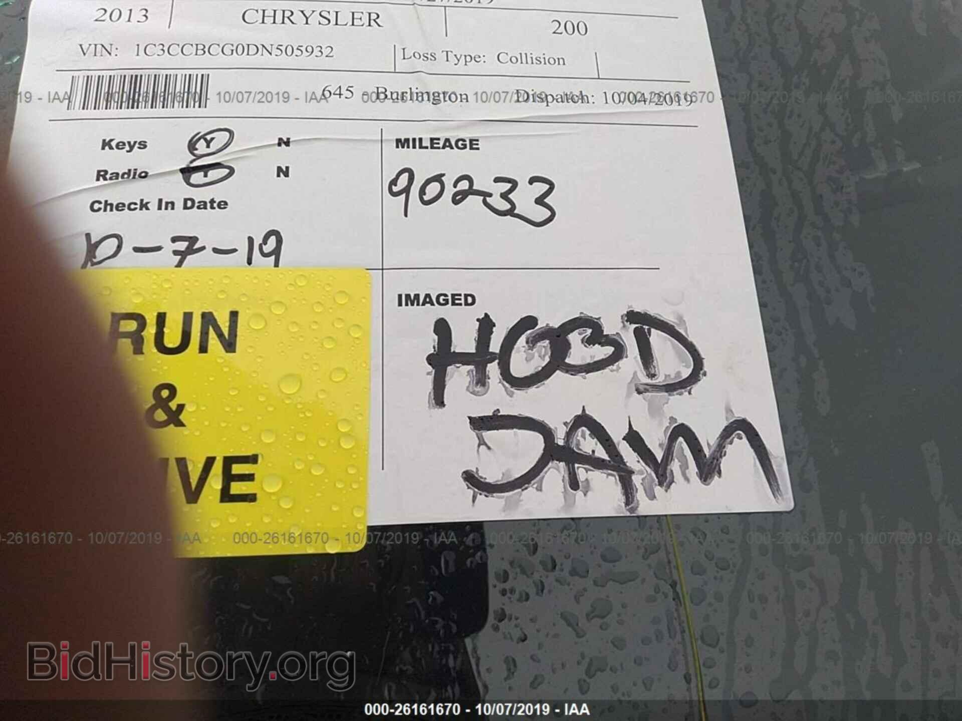 2013 CHRYSLER 200 - VIN: 1C3CCBCG0DN505932 - Photo 10