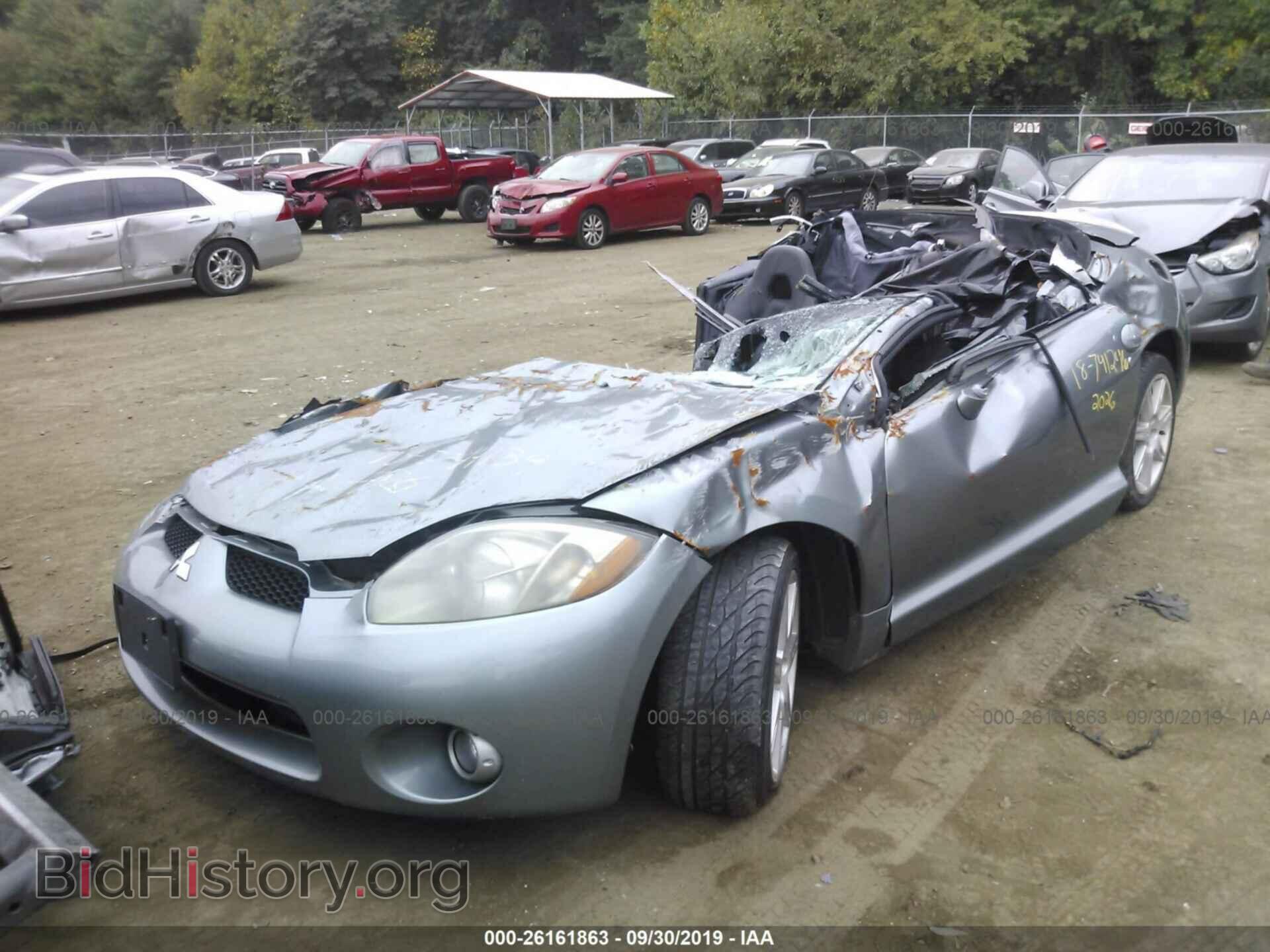 2007 MITSUBISHI ECLIPSE - VIN: 4A3AL35T47E015045 - Фото 2