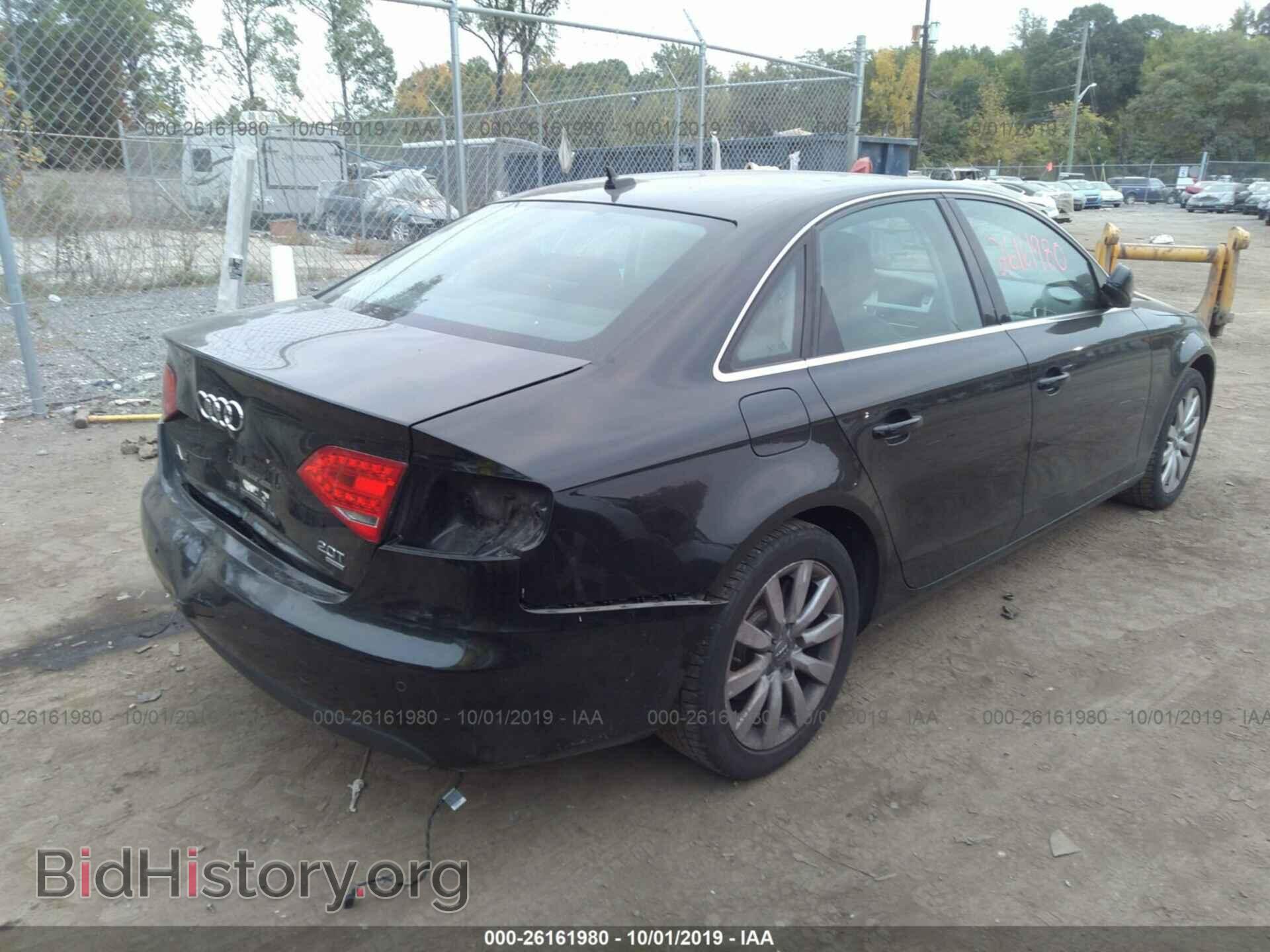 2011 AUDI A4 - VIN: WAUHFAFL2BN032847 - Photo 4
