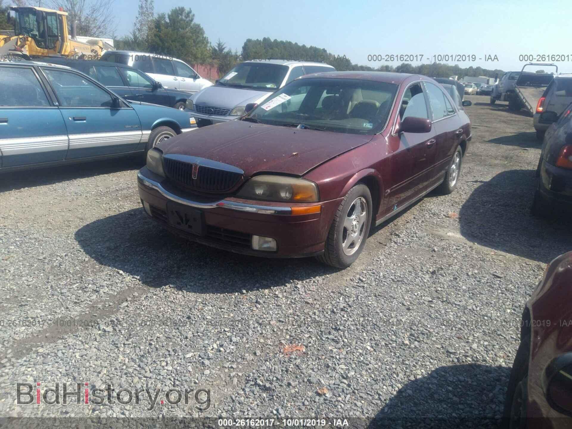 2001 LINCOLN LS - VIN: 1LNHM86S11Y678656 - Фото 2