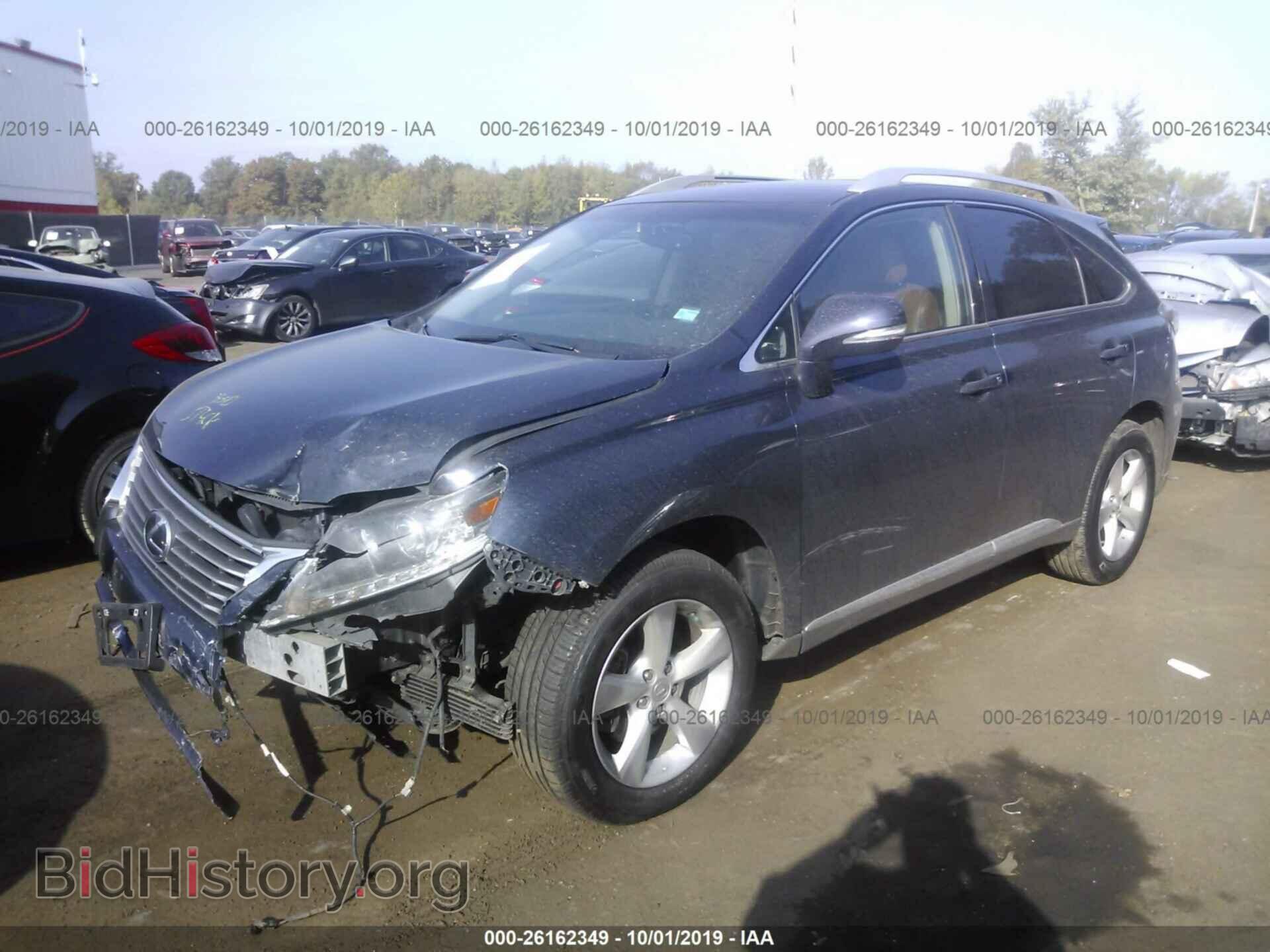 2015 LEXUS RX - VIN: 2T2BK1BAXFC276291 - Фото 2