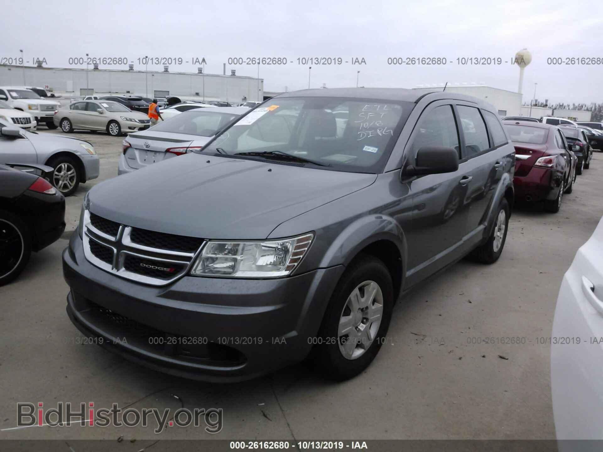 2012 DODGE JOURNEY - VIN: 3C4PDCAB2CT306905 - Фото 2