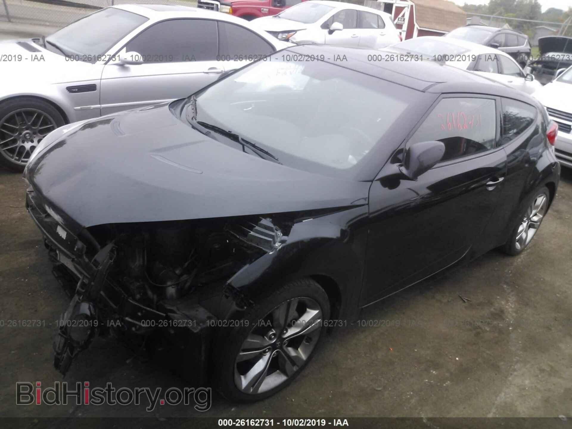 2012 HYUNDAI VELOSTER - VIN: KMHTC6AD9CU043849 - Фото 2