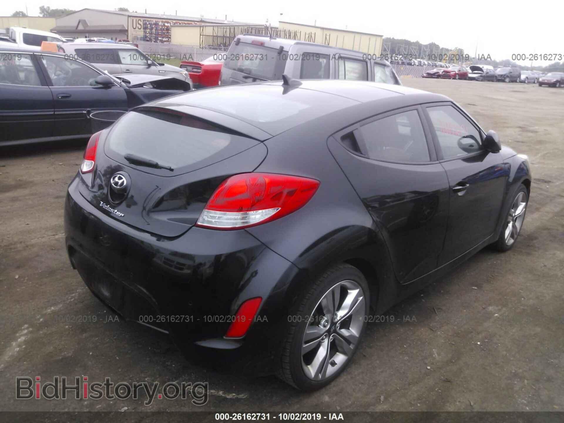 2012 HYUNDAI VELOSTER - VIN: KMHTC6AD9CU043849 - Фото 4