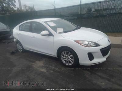 2012 Mazda 3, white — VIN JM1BL1VG1C1506169, IAAI