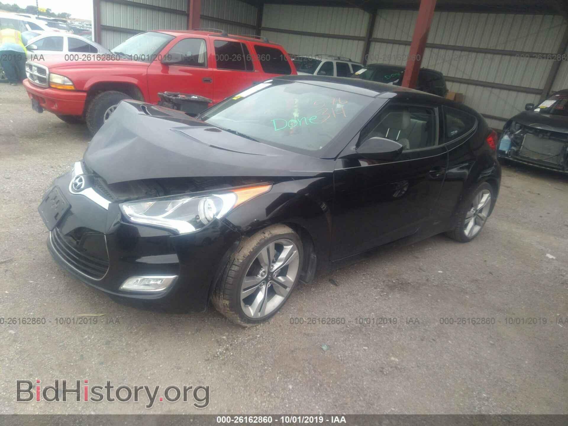 2012 HYUNDAI VELOSTER - VIN: KMHTC6AD8CU068984 - Фото 2