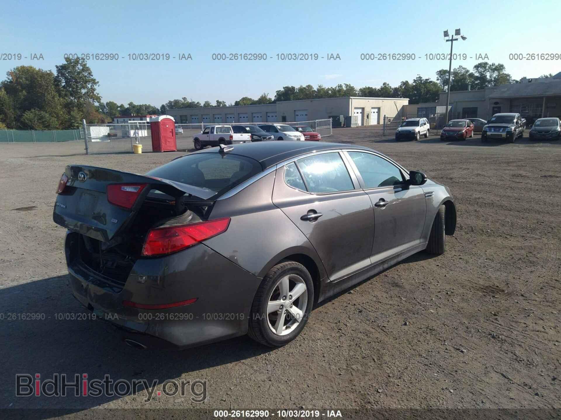 2014 KIA OPTIMA - VIN: 5XXGM4A70EG289067 - Фото 4