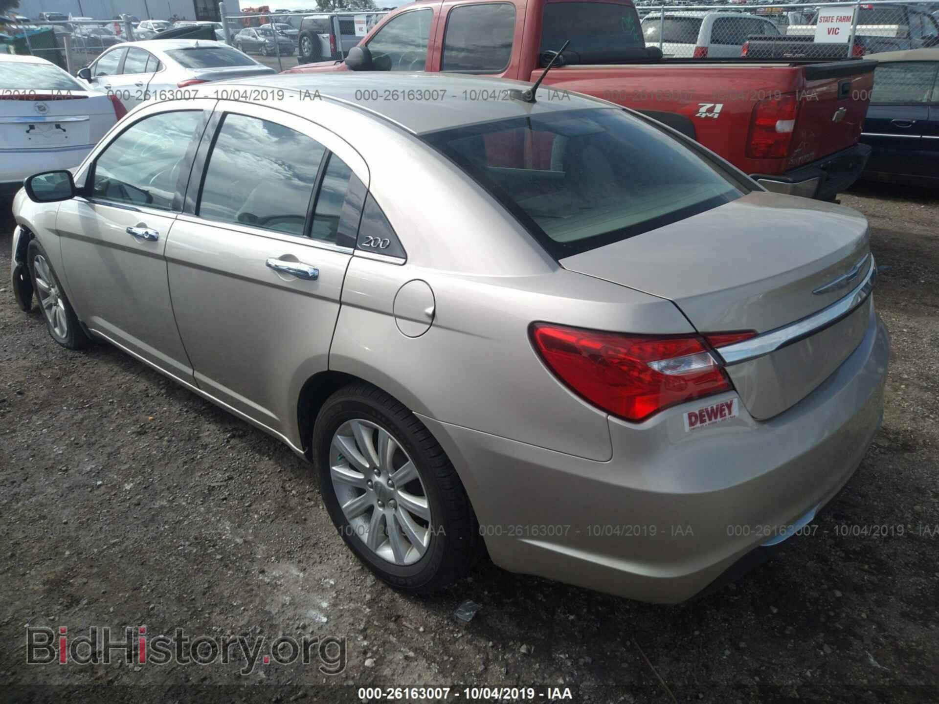 2013 CHRYSLER 200 - VIN: 1C3CCBCG4DN602566 - Photo 3