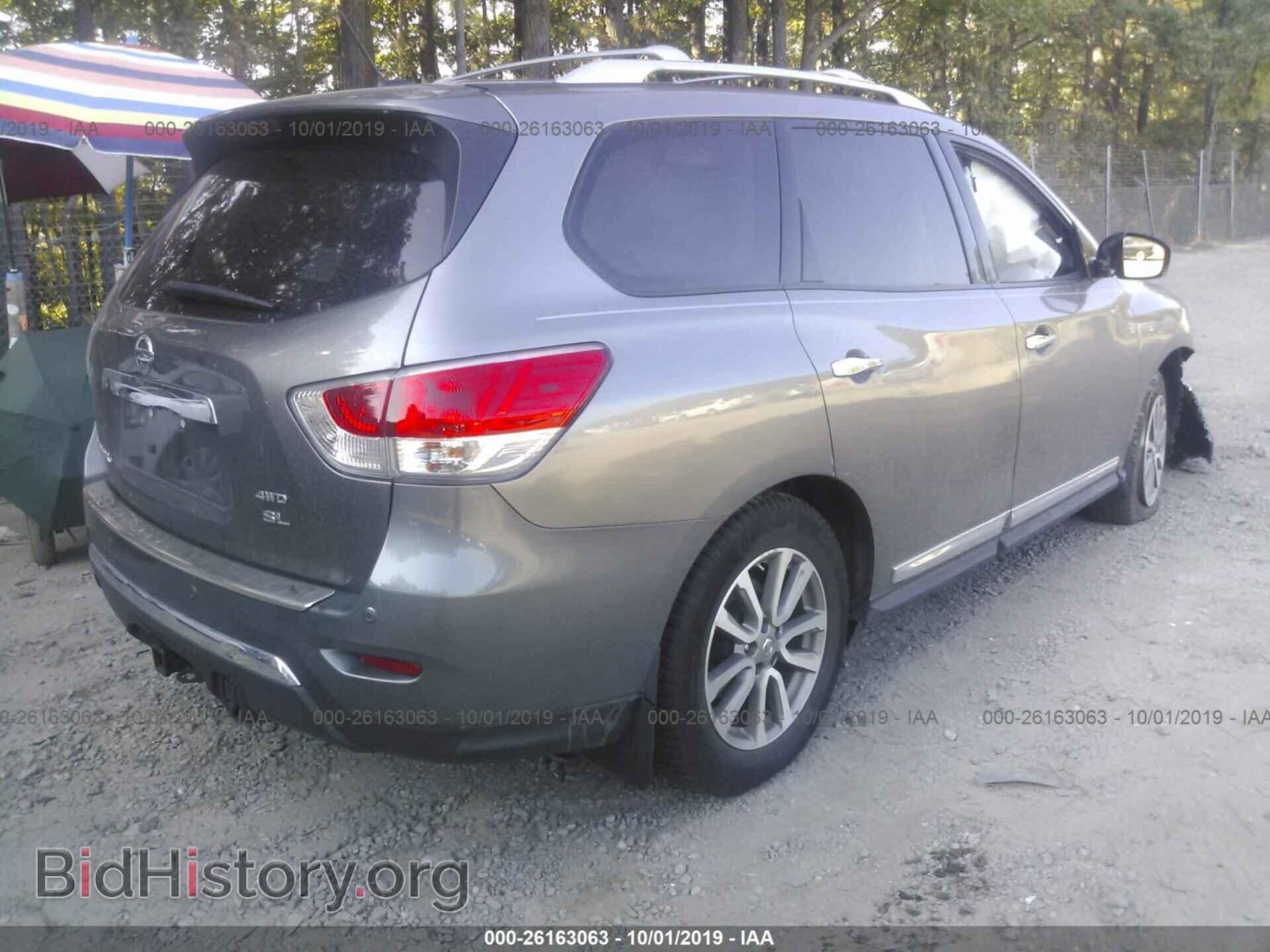 2015 NISSAN PATHFINDER - VIN: 5N1AR2MM2FC618104 - Фото 4