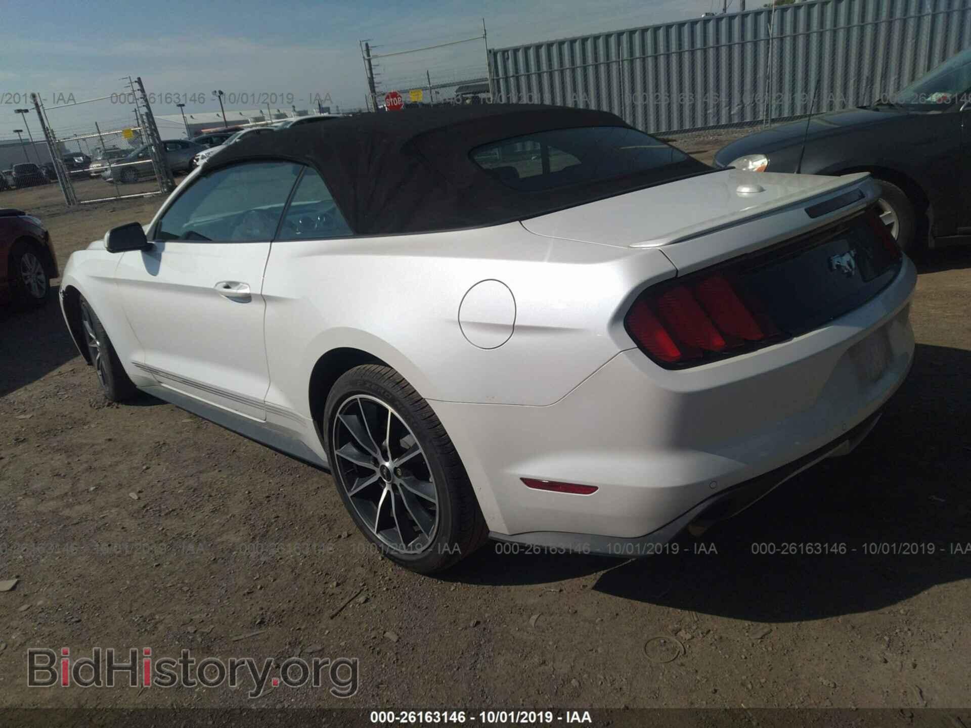 2017 FORD MUSTANG - VIN: 1FATP8UH6H5327305 - Фото 3