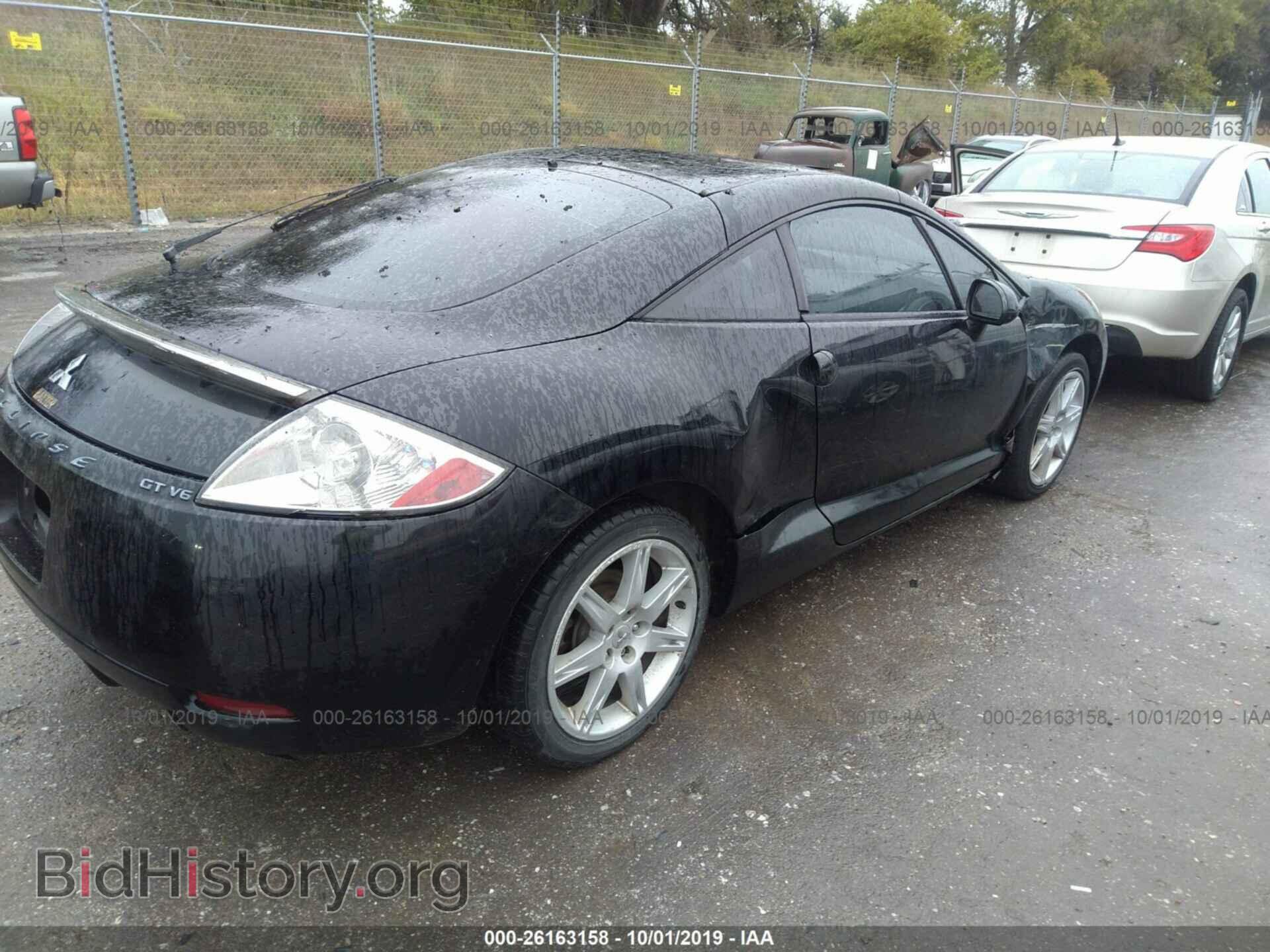 2007 MITSUBISHI ECLIPSE - VIN: 4A3AK34T47E007256 - Фото 4