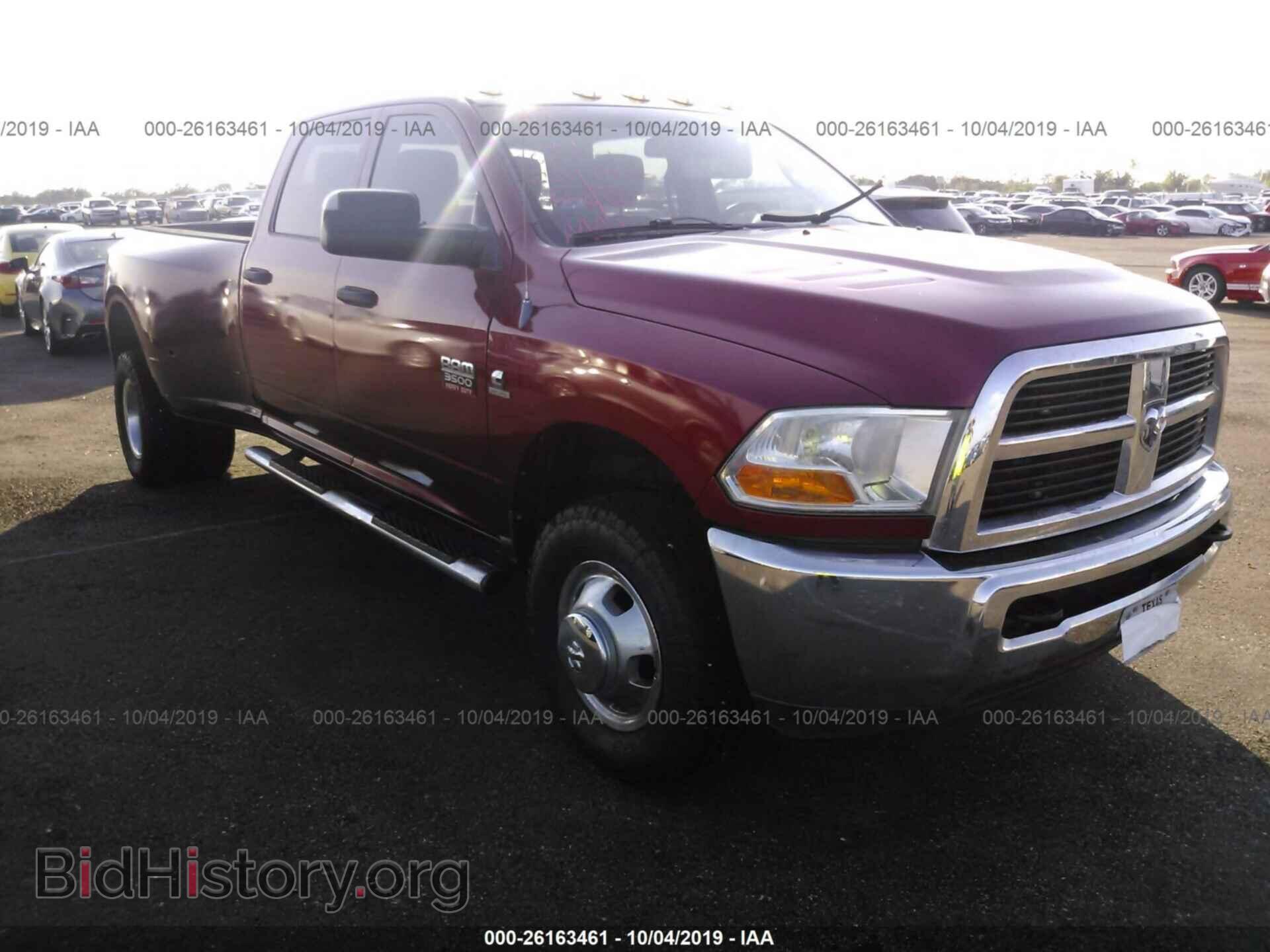 Фотография 3C63DRGL1CG159364 - DODGE RAM 3500 2012