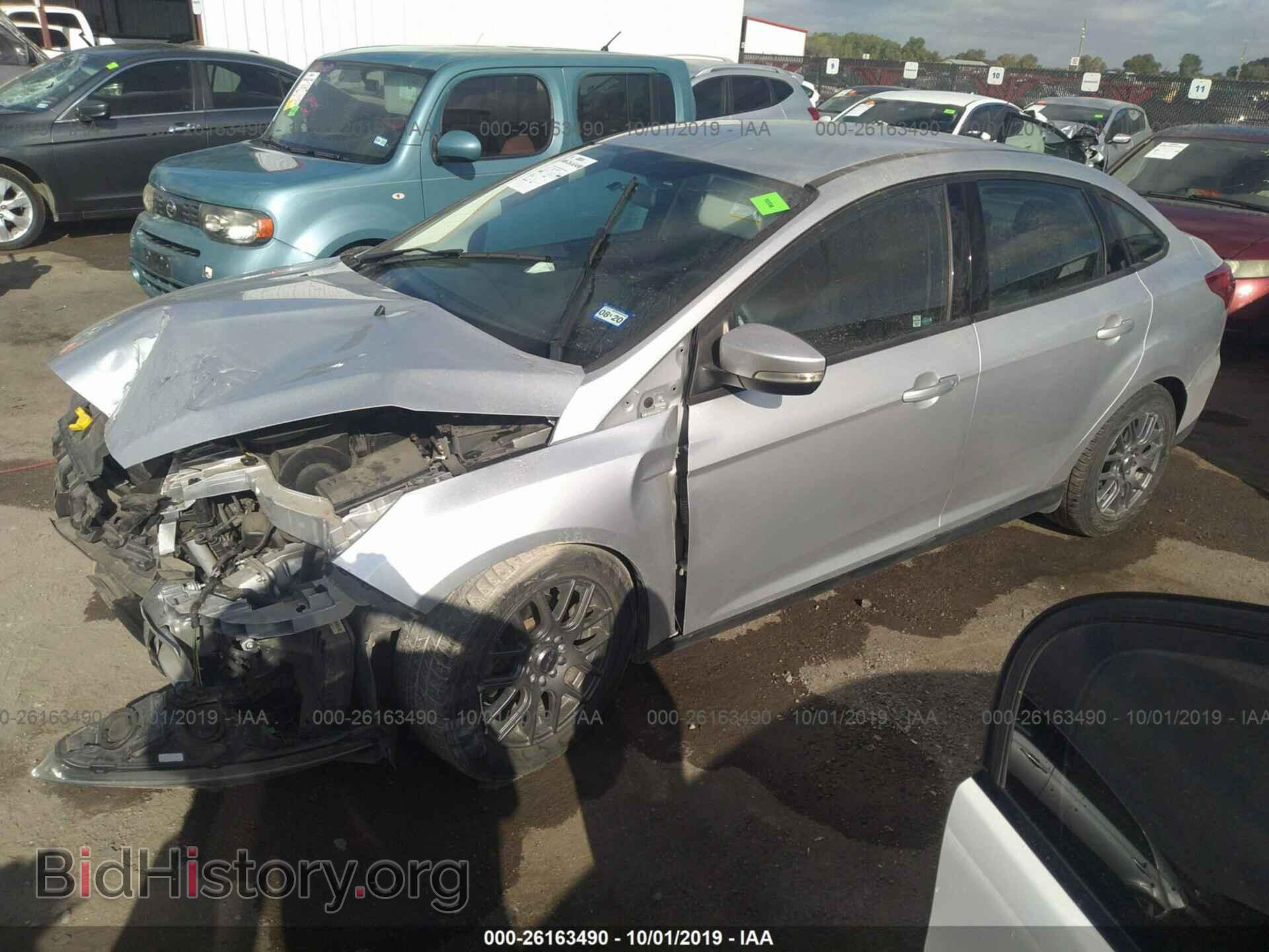2015 FORD FOCUS - VIN: 1FADP3F21FL347857 - Фото 2