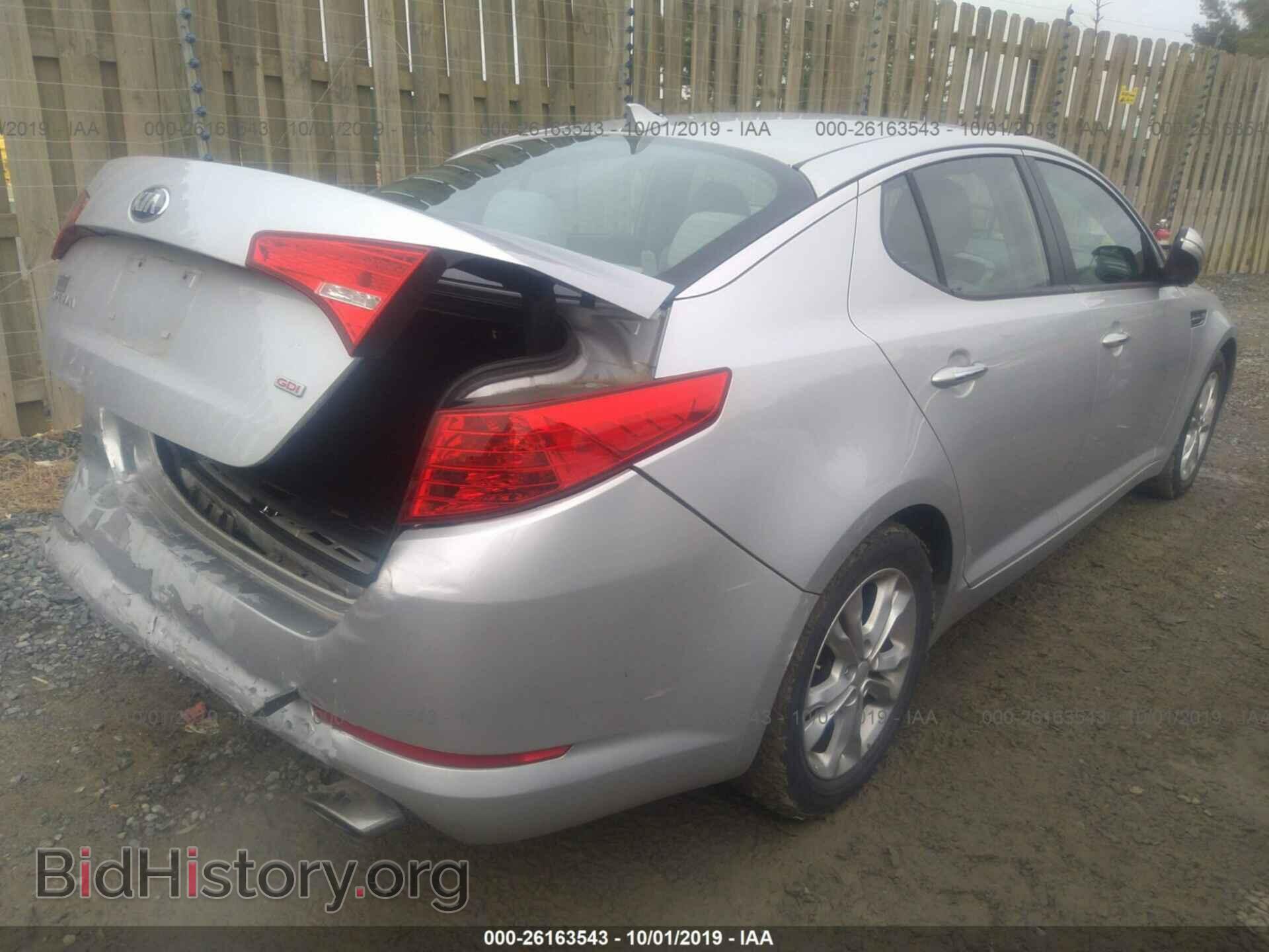 2013 KIA OPTIMA - VIN: 5XXGM4A71DG184214 - Photo 4