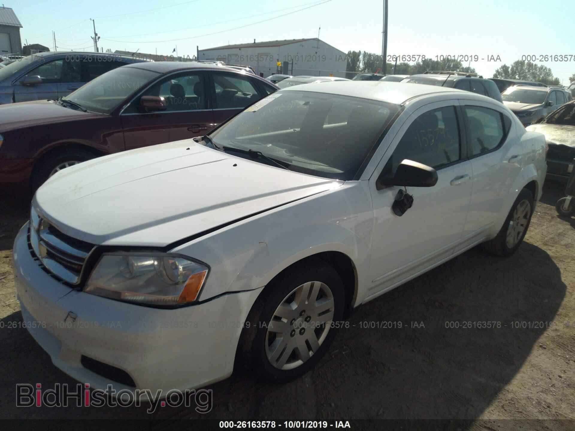 2012 DODGE AVENGER - VIN: 1C3CDZAB0CN206968 - Photo 2