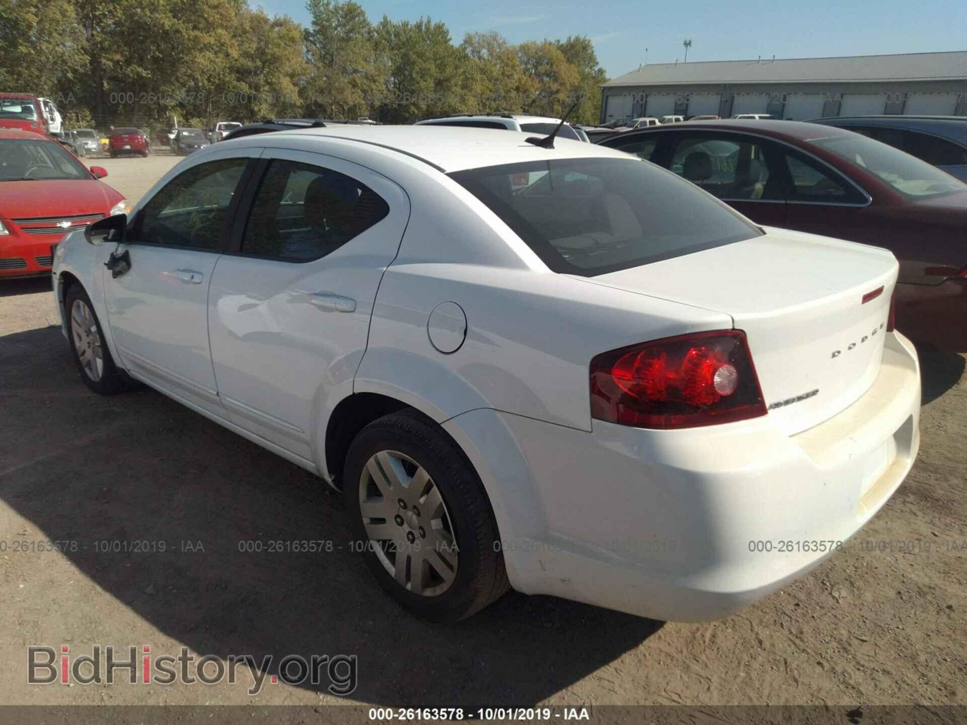 2012 DODGE AVENGER - VIN: 1C3CDZAB0CN206968 - Photo 3