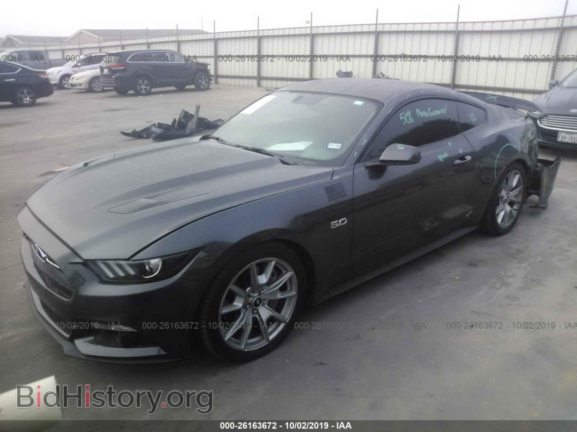 2015 FORD MUSTANG - VIN: 1FA6P8CF3F5404710 - Фото 2