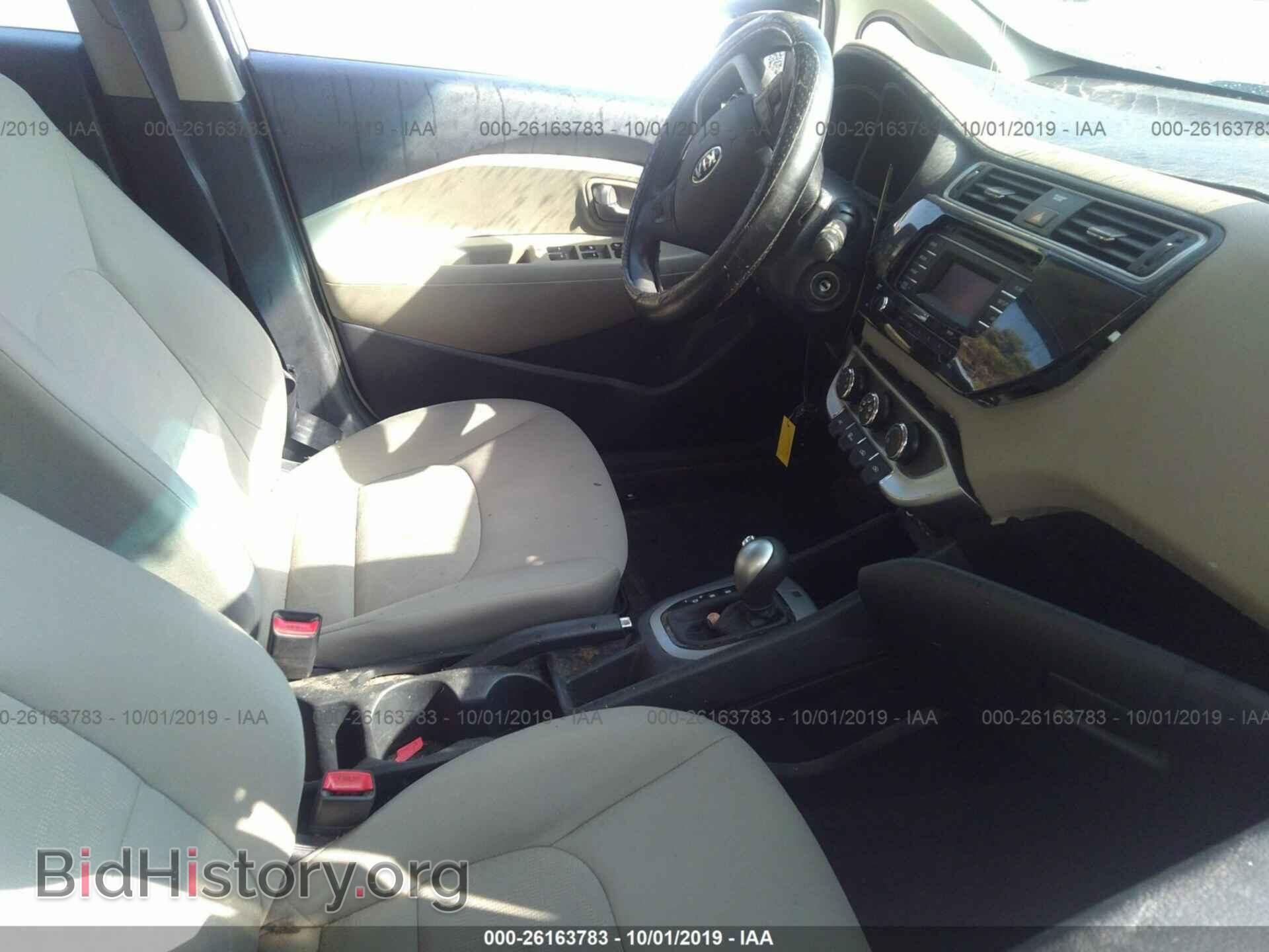 2016 KIA RIO - VIN: KNADM5A33G6633429 - Фото 5