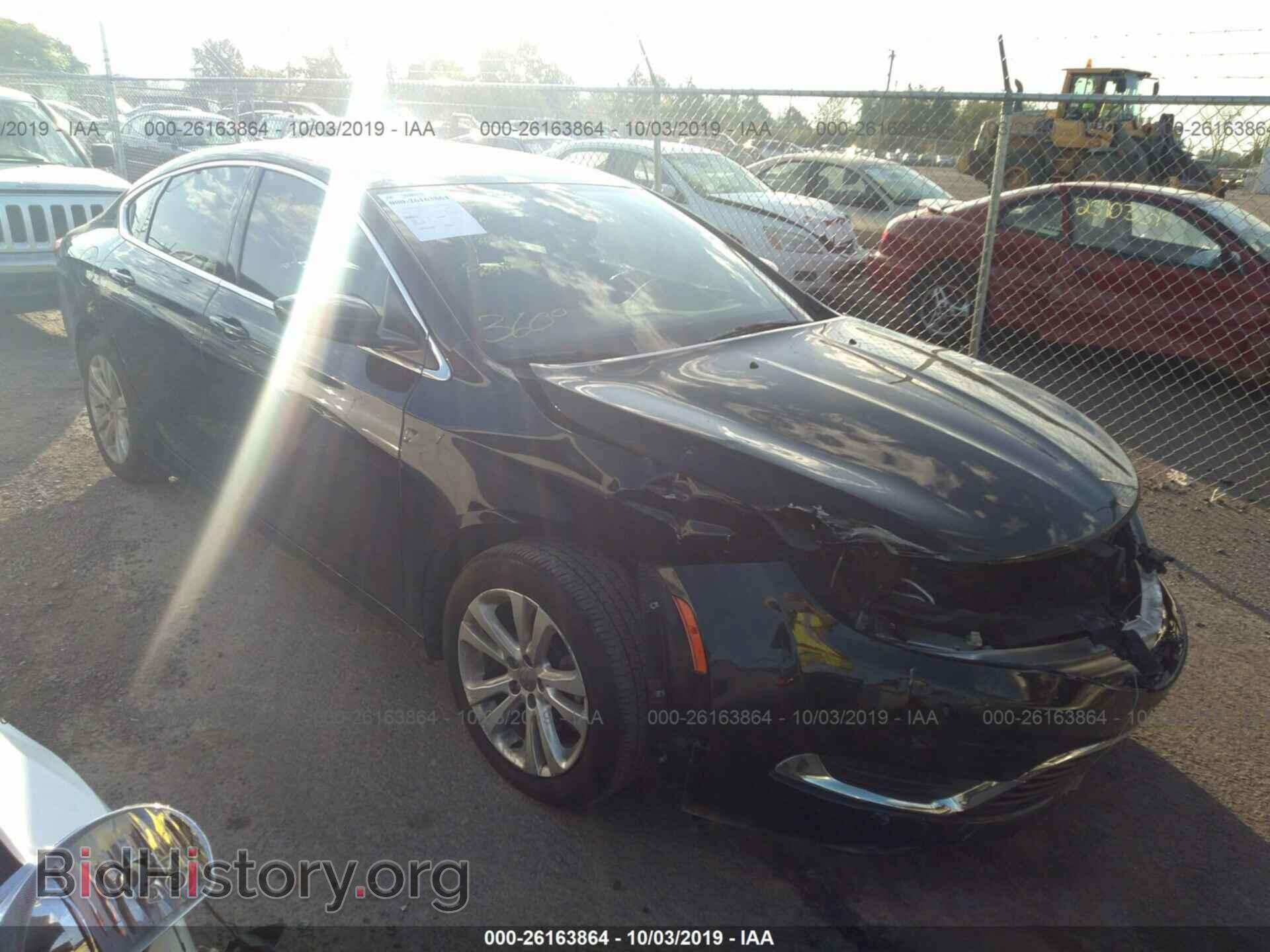 Photo 1C3CCCAB2GN188110 - CHRYSLER 200 2016