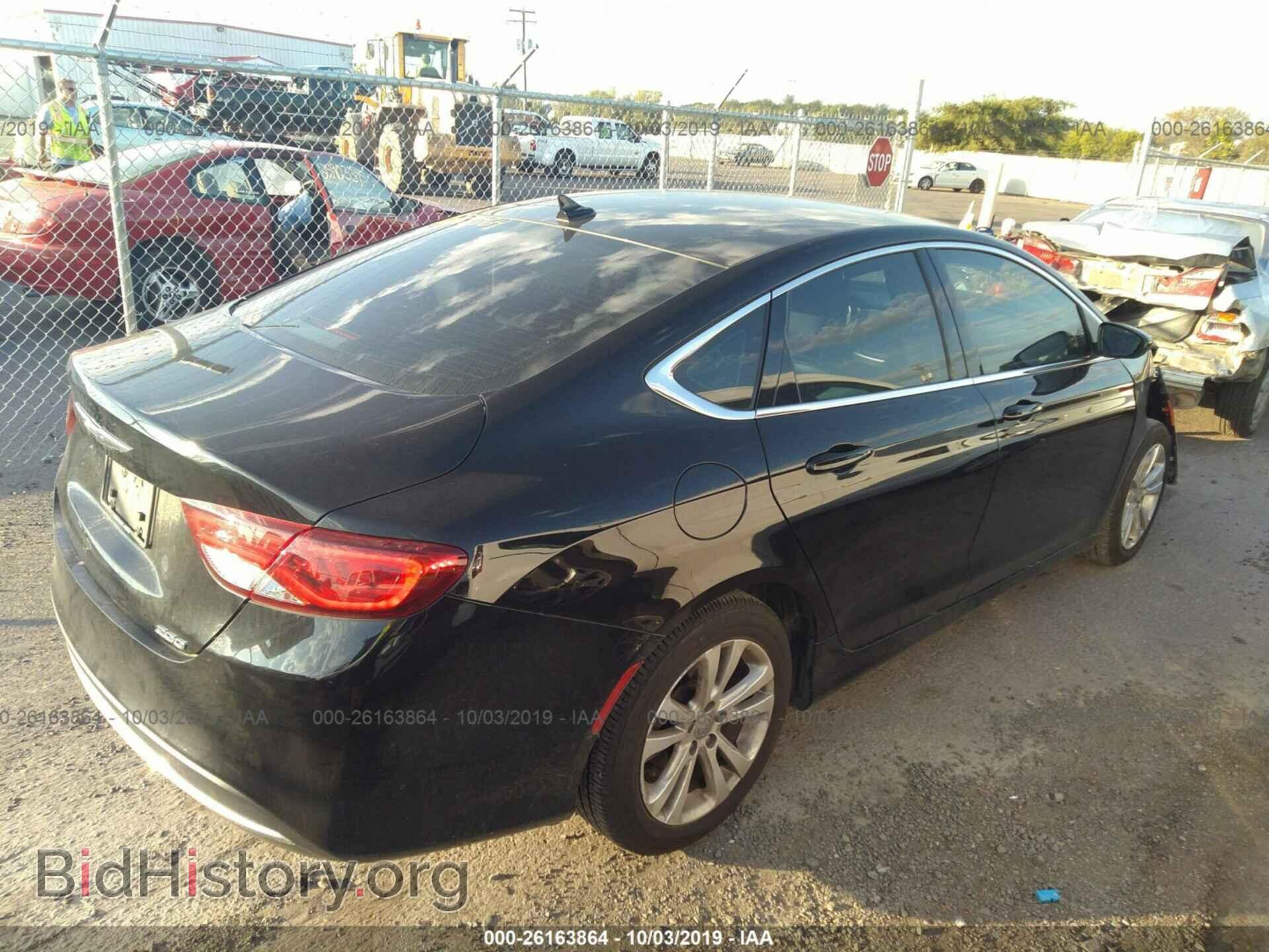 2016 CHRYSLER 200 - VIN: 1C3CCCAB2GN188110 - Фото 4