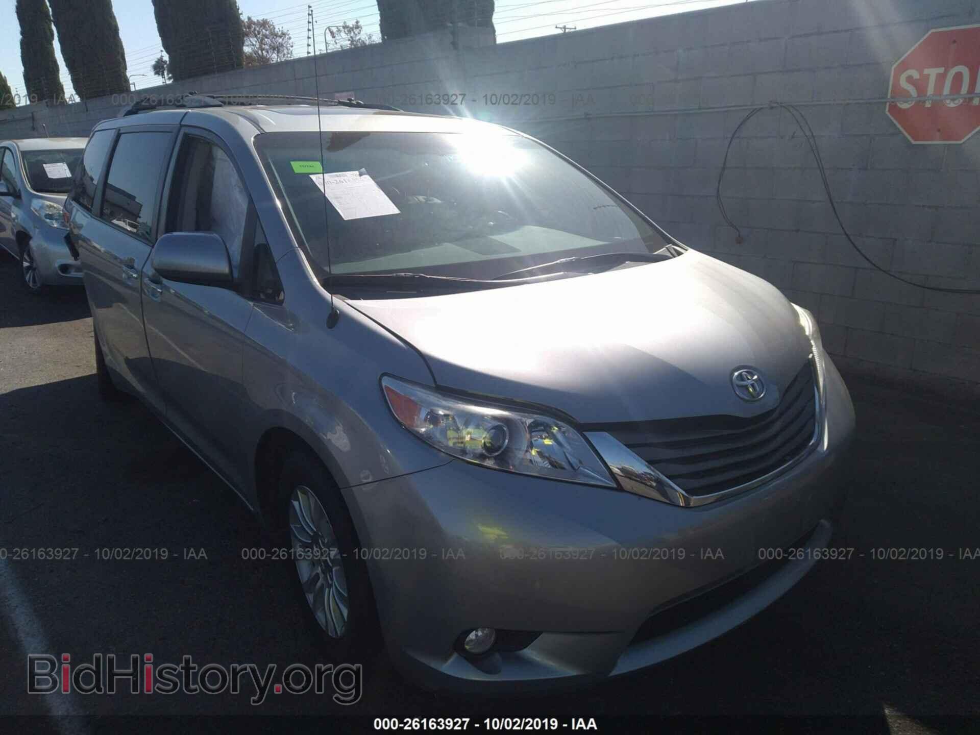 Photo 5TDYK3DC0DS362996 - TOYOTA SIENNA 2013