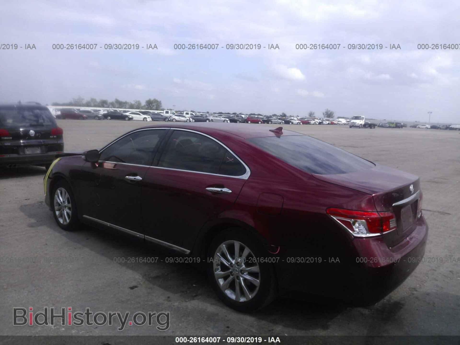 2011 LEXUS ES - VIN: JTHBK1EG5B2444415 - Фото 3