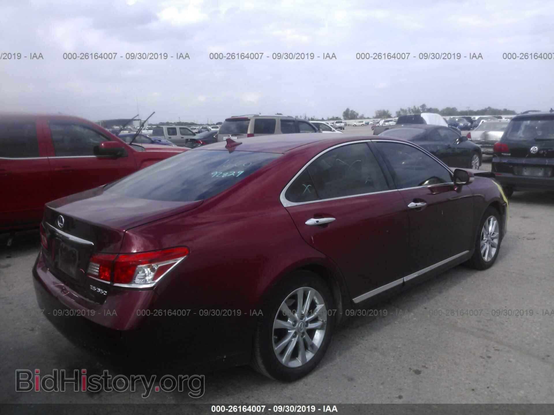 2011 LEXUS ES - VIN: JTHBK1EG5B2444415 - Фото 4