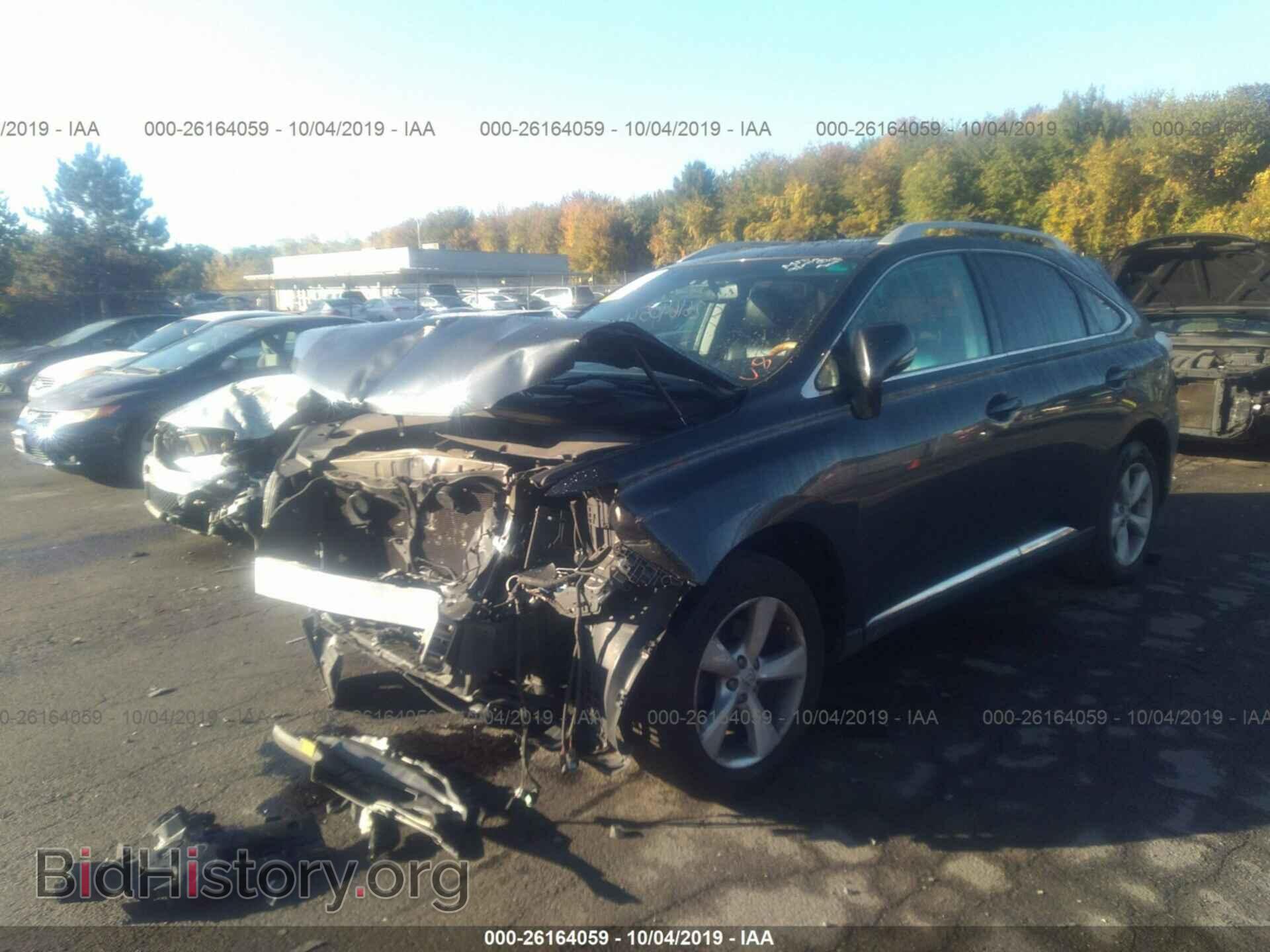 2011 LEXUS RX - VIN: 2T2BK1BA6BC118377 - Photo 2