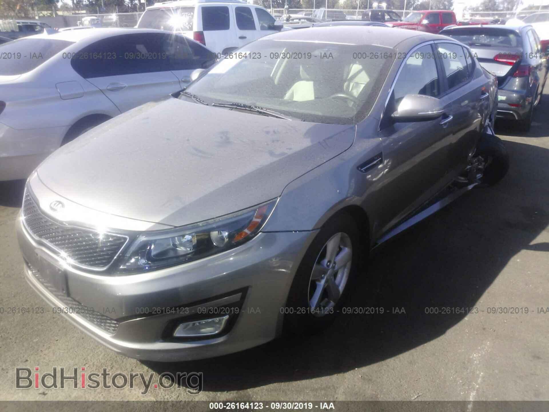 2014 KIA OPTIMA - VIN: 5XXGM4A76EG323304 - Фото 2