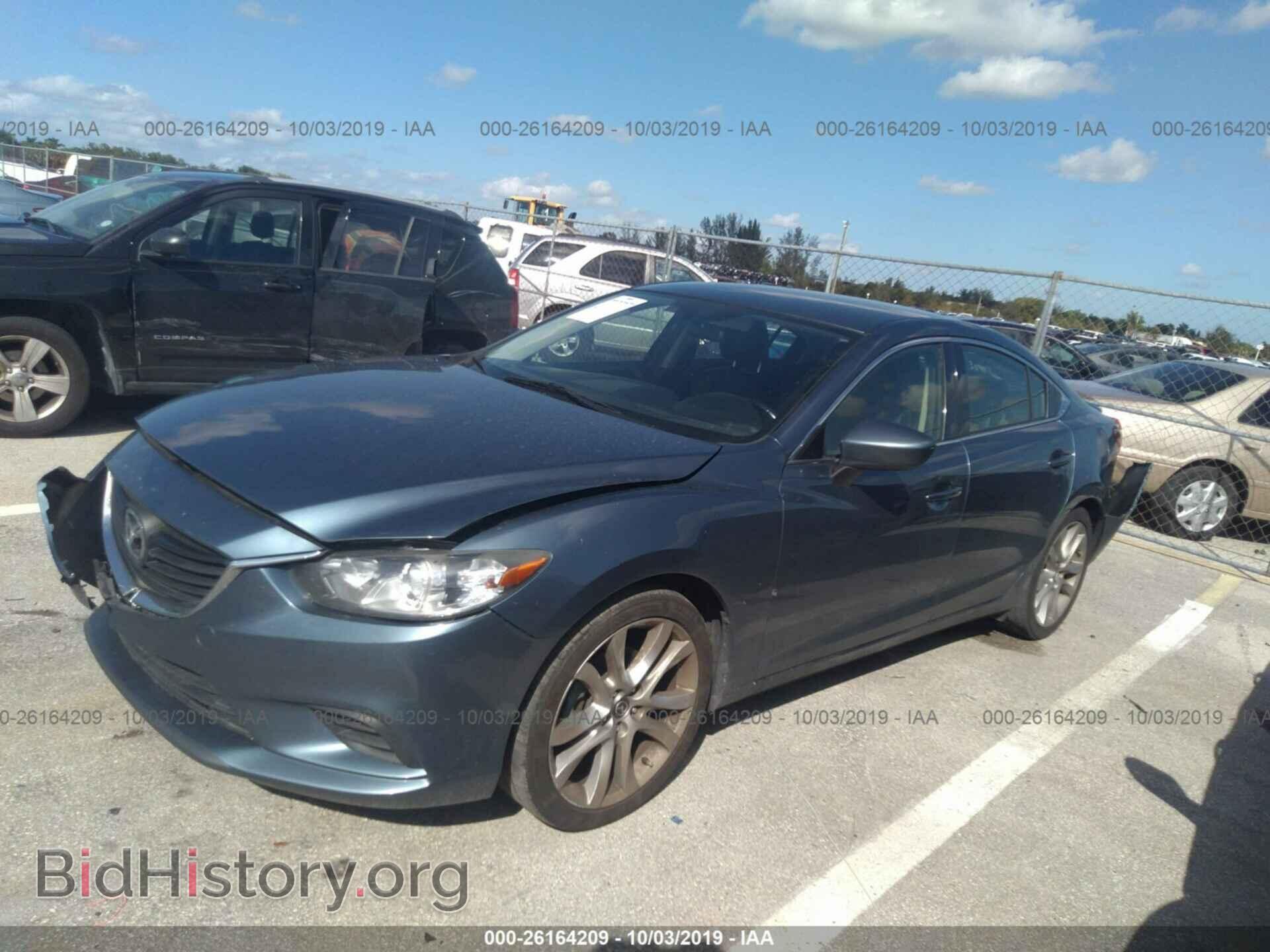 2015 MAZDA 6 - VIN: JM1GJ1V59F1207205 - Фото 2
