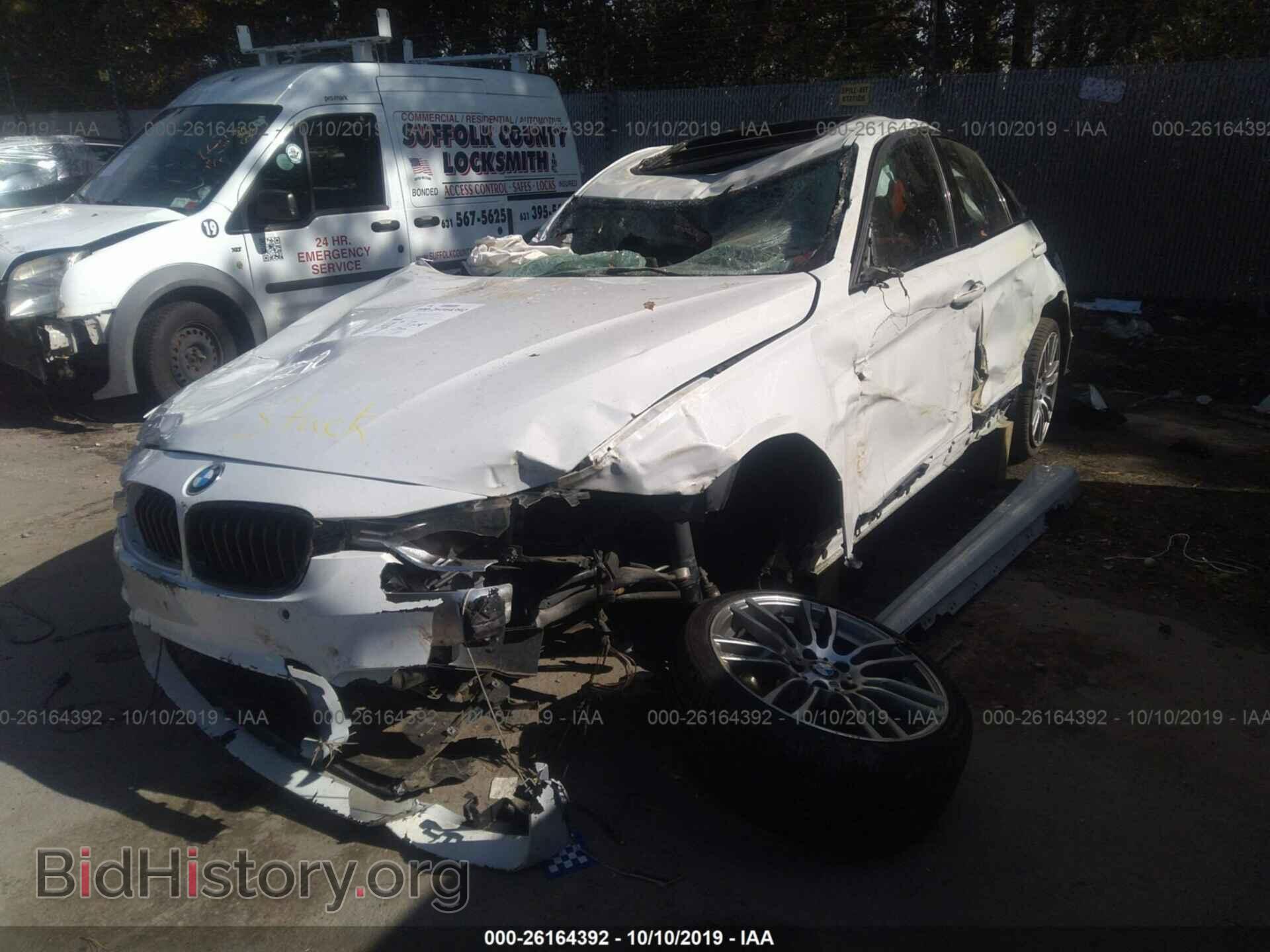 2015 BMW 335 - VIN: WBA3A9G56FNT09531 - Фото 2