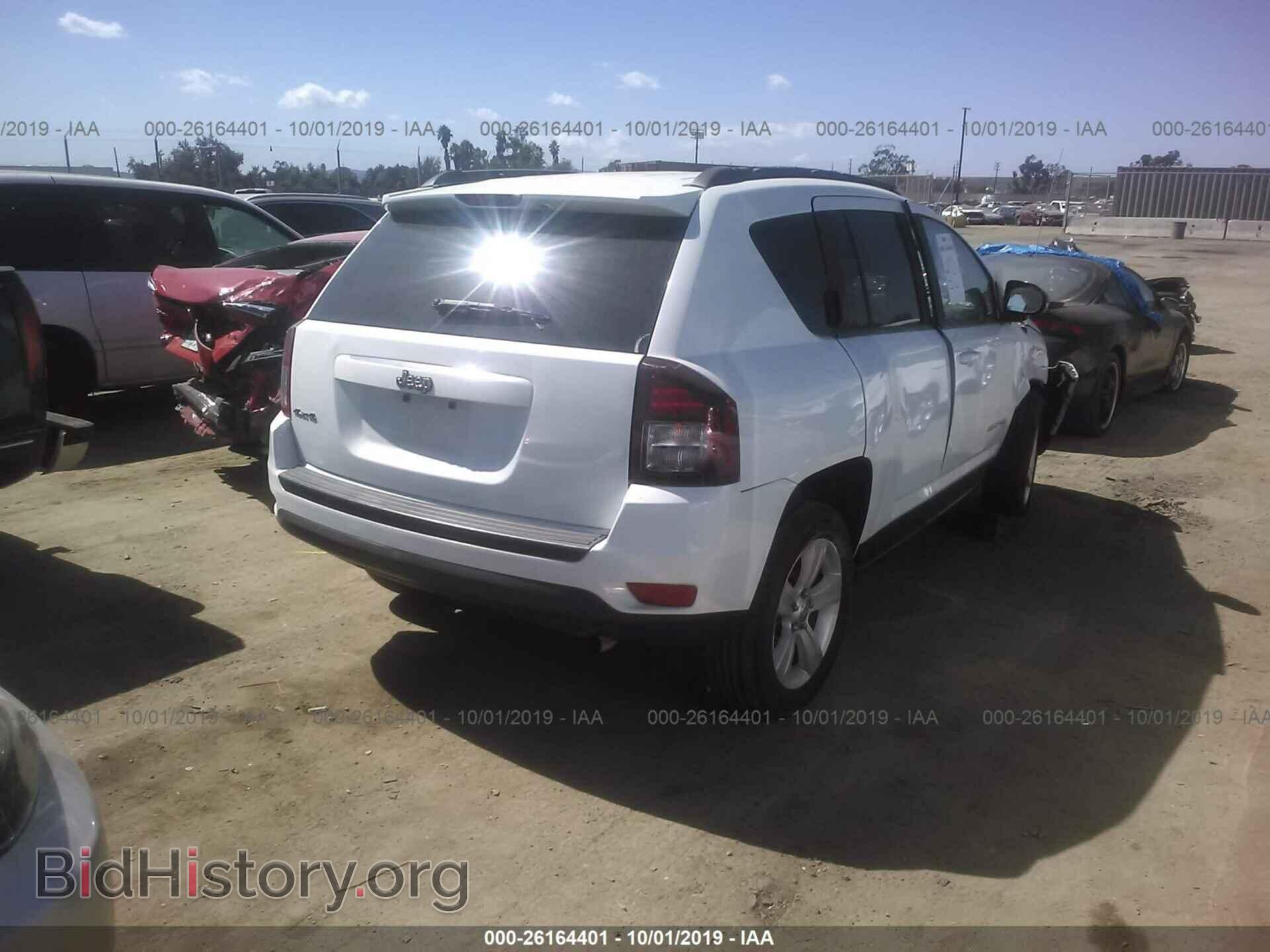 2015 JEEP COMPASS - VIN: 1C4NJDBBXFD438809 - Фото 4