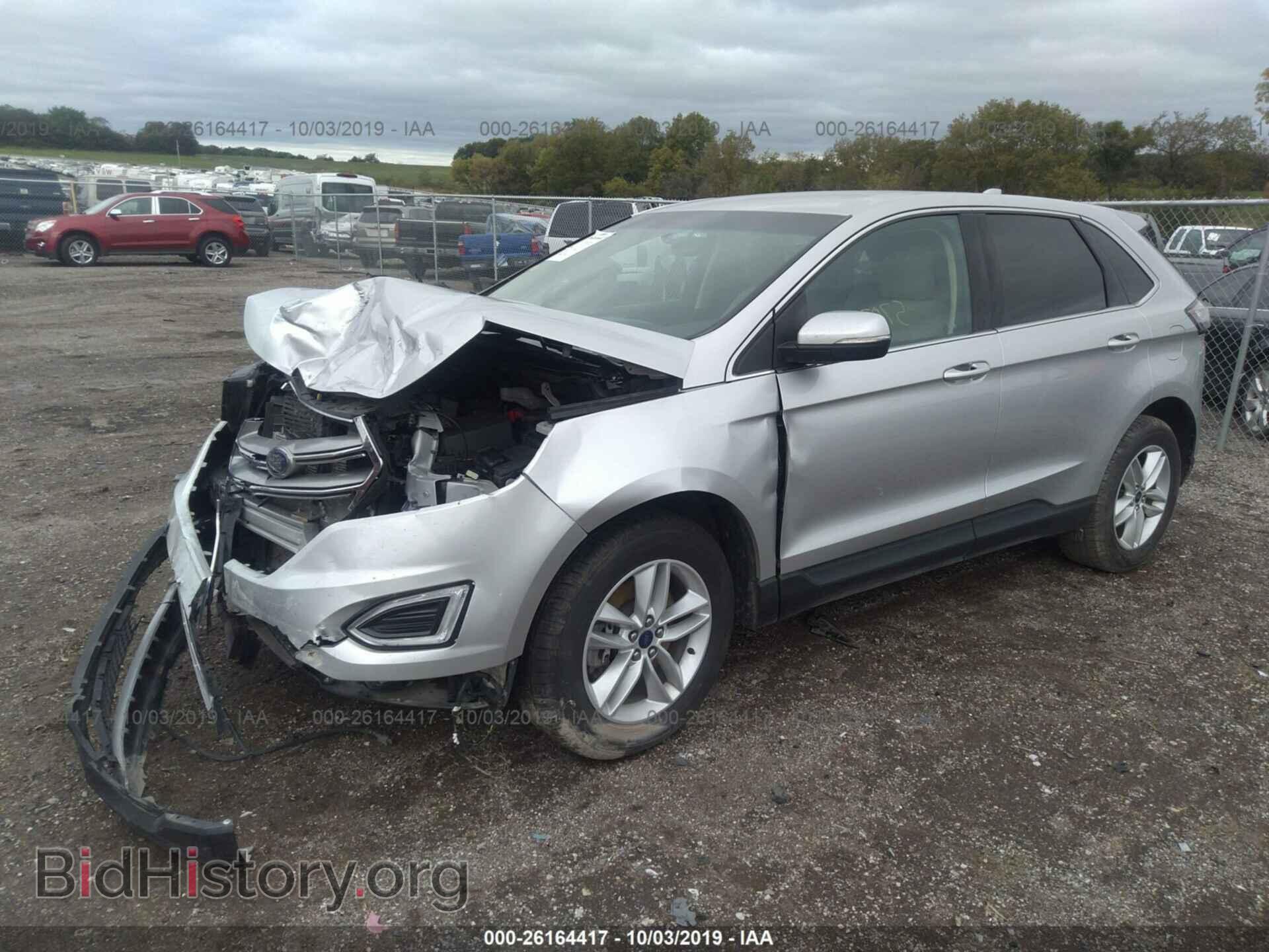 2015 FORD EDGE - VIN: 2FMTK4J88FBB97554 - Photo 2