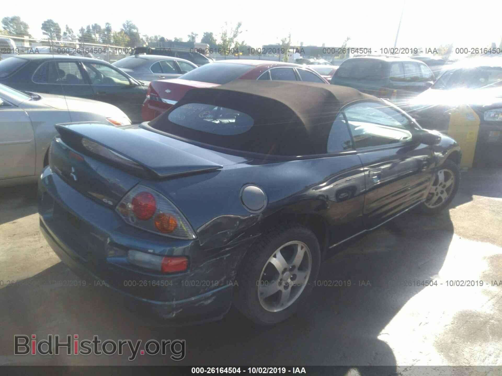 2004 MITSUBISHI ECLIPSE - VIN: 4A3AE45G84E055353 - Фото 4