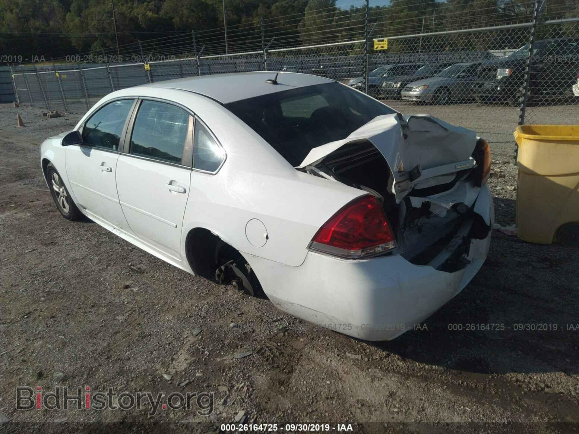 2013 CHEVROLET IMPALA - VIN: 2G1WF5E33D1166346 - Фото 3