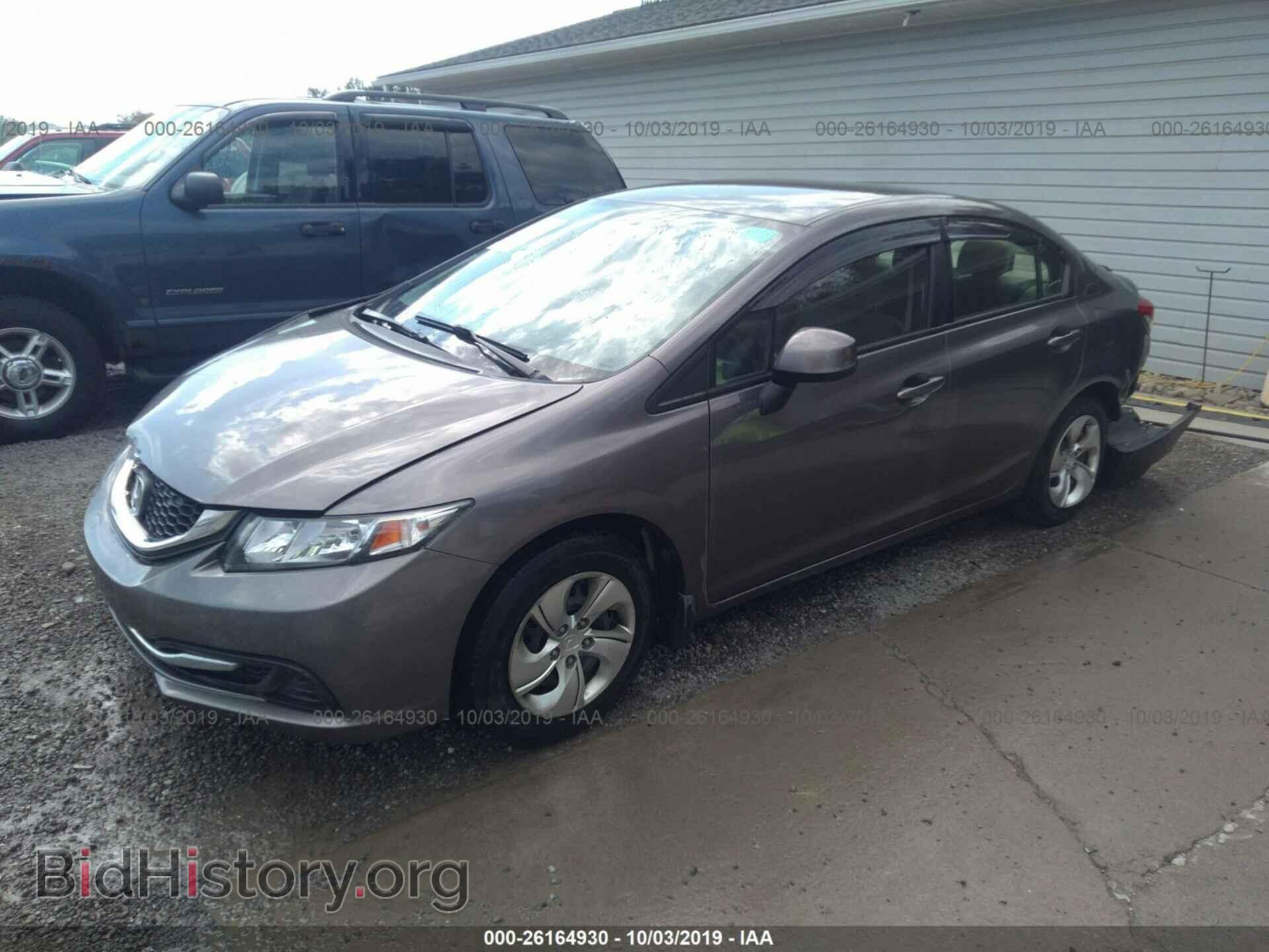 2013 HONDA CIVIC - VIN: 19XFB2F56DE026957 - Фото 2