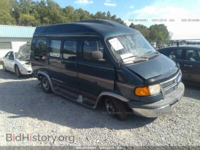 1999 Dodge RAM VAN B1500, blue — VIN 2B6HB11X9XK521696, IAAI