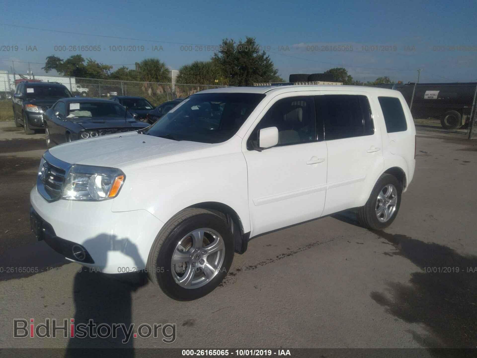 2012 HONDA PILOT - VIN: 5FNYF3H64CB039059 - Фото 2